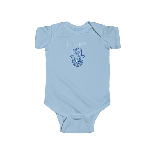 Evil Eye Hamsa Baby Bodysuit - I Am Always Protected Gift