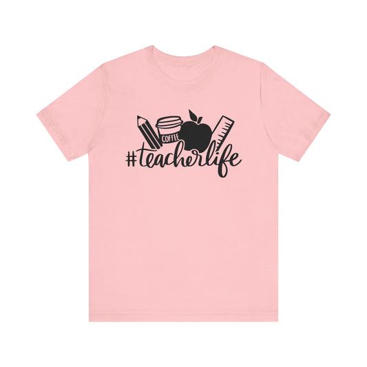 Teachers life Unisex Jersey Short Sleeve Tee, #teacherlife shirt for men and women teachers