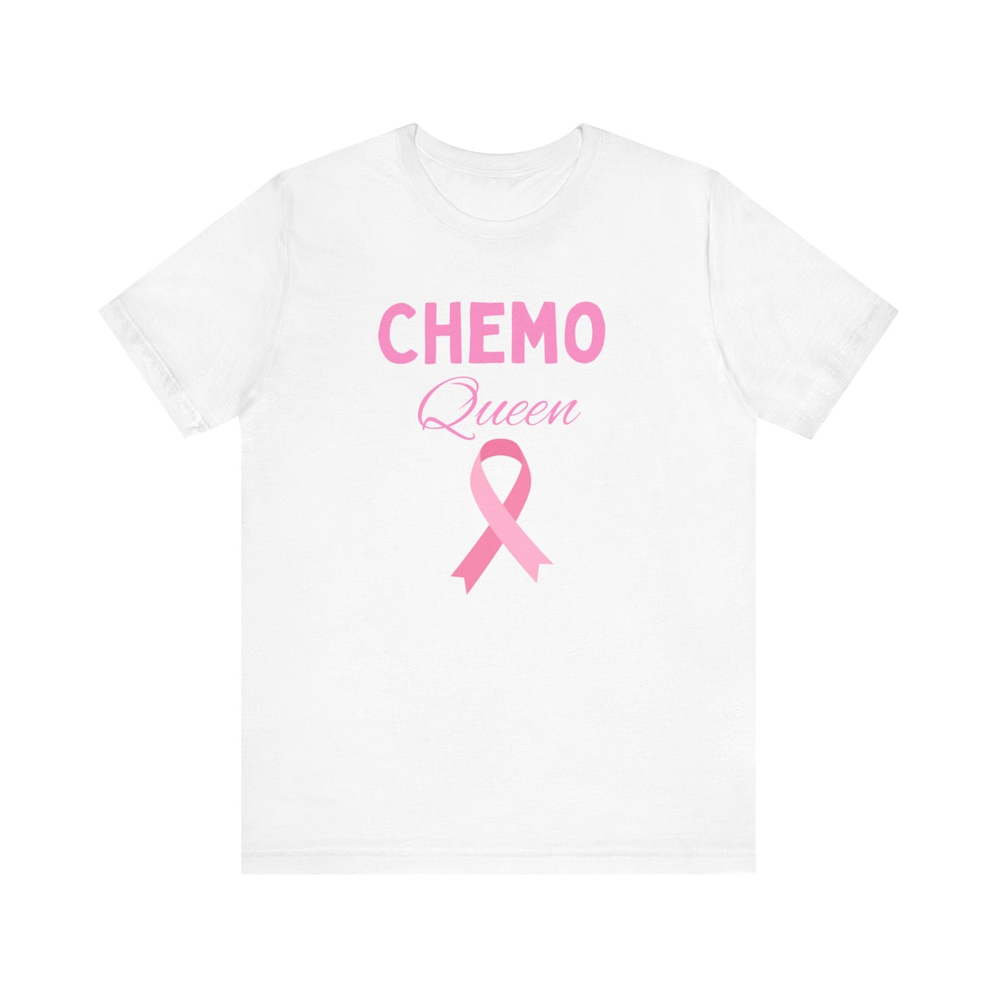 Breast cancer awareness chemo queen Unisex Jersey Short Sleeve Tee, breast cancer awareness