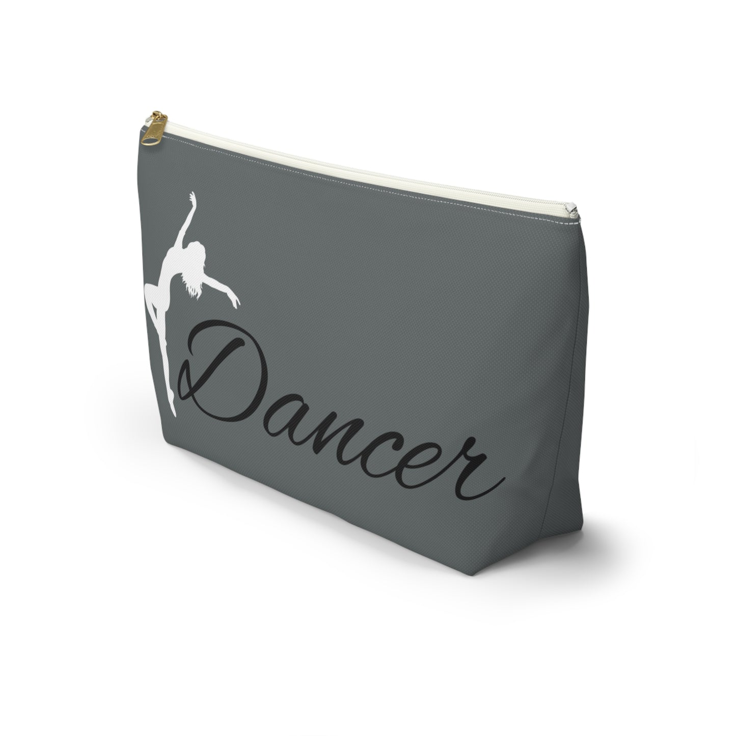 Dancer, dance bag, toiletry bag , makeup bag , accessory bag, Dancer pride gift great for teens , birthday and Christmas gift.recitals and compition