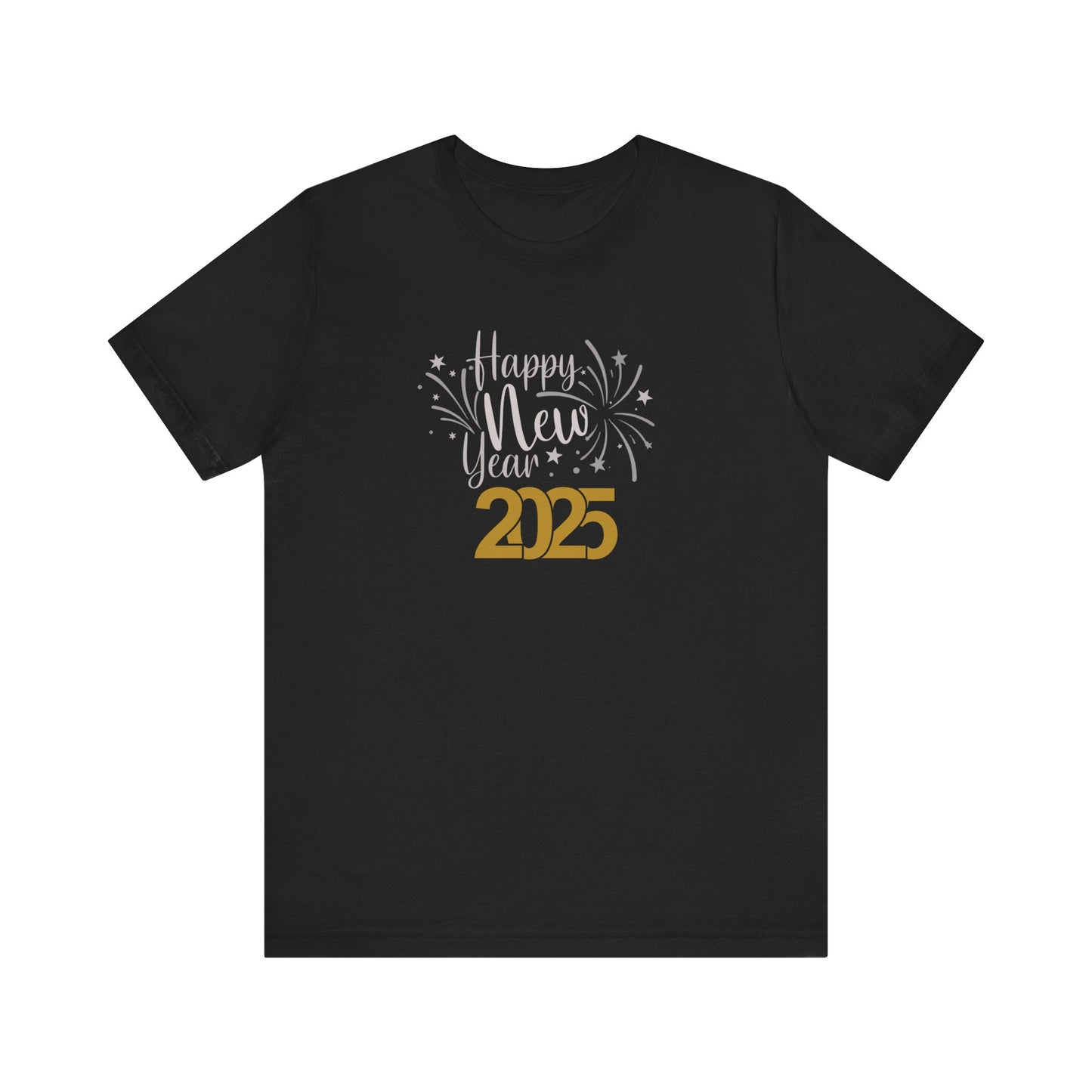 2025 New Year Unisex Tee Shirt, Holiday Celebration T-Shirt, Party Countdown Top, Festive NYE Apparel, Year End Gathering Gift