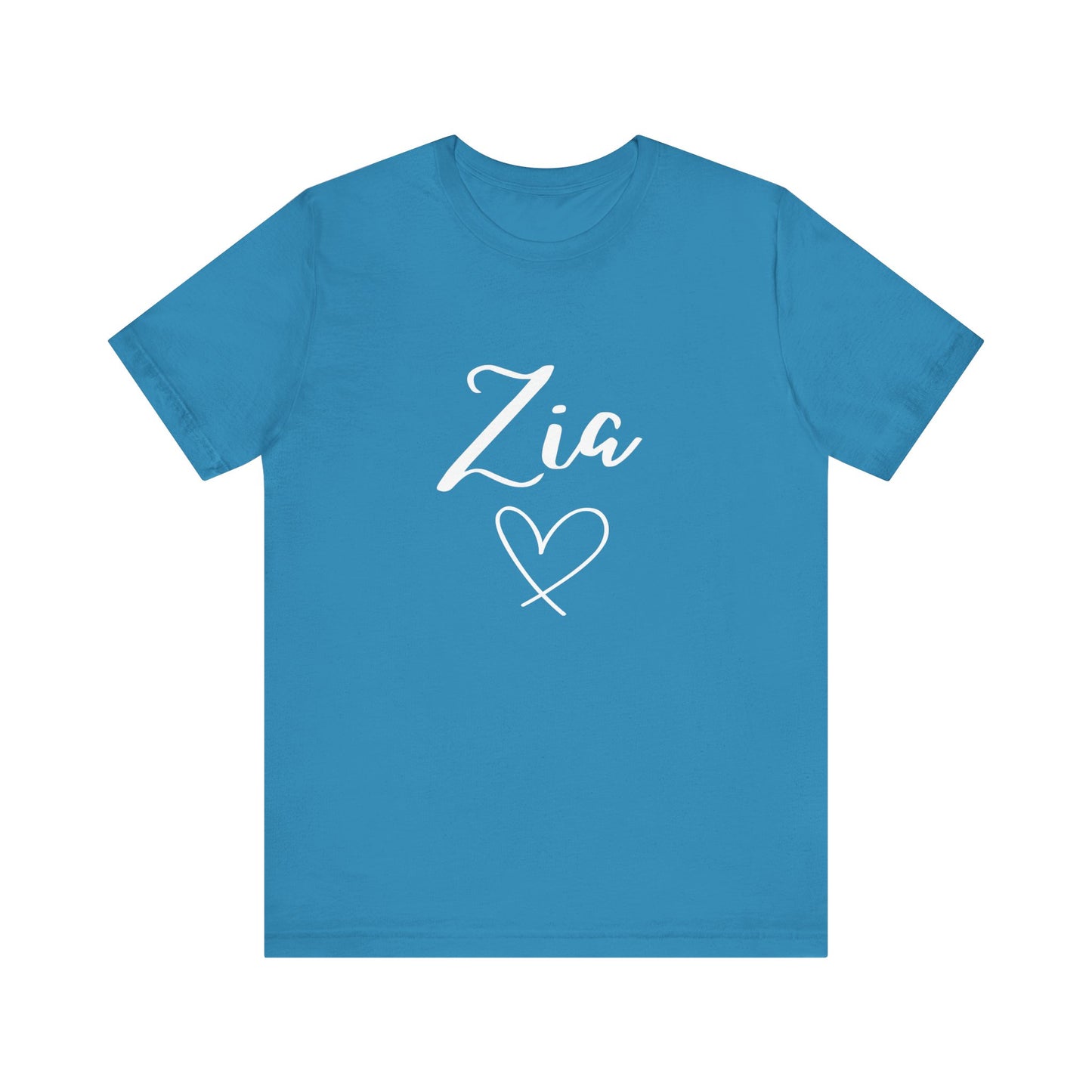 Zia, Aunt , Italian , Short Sleeve Tee