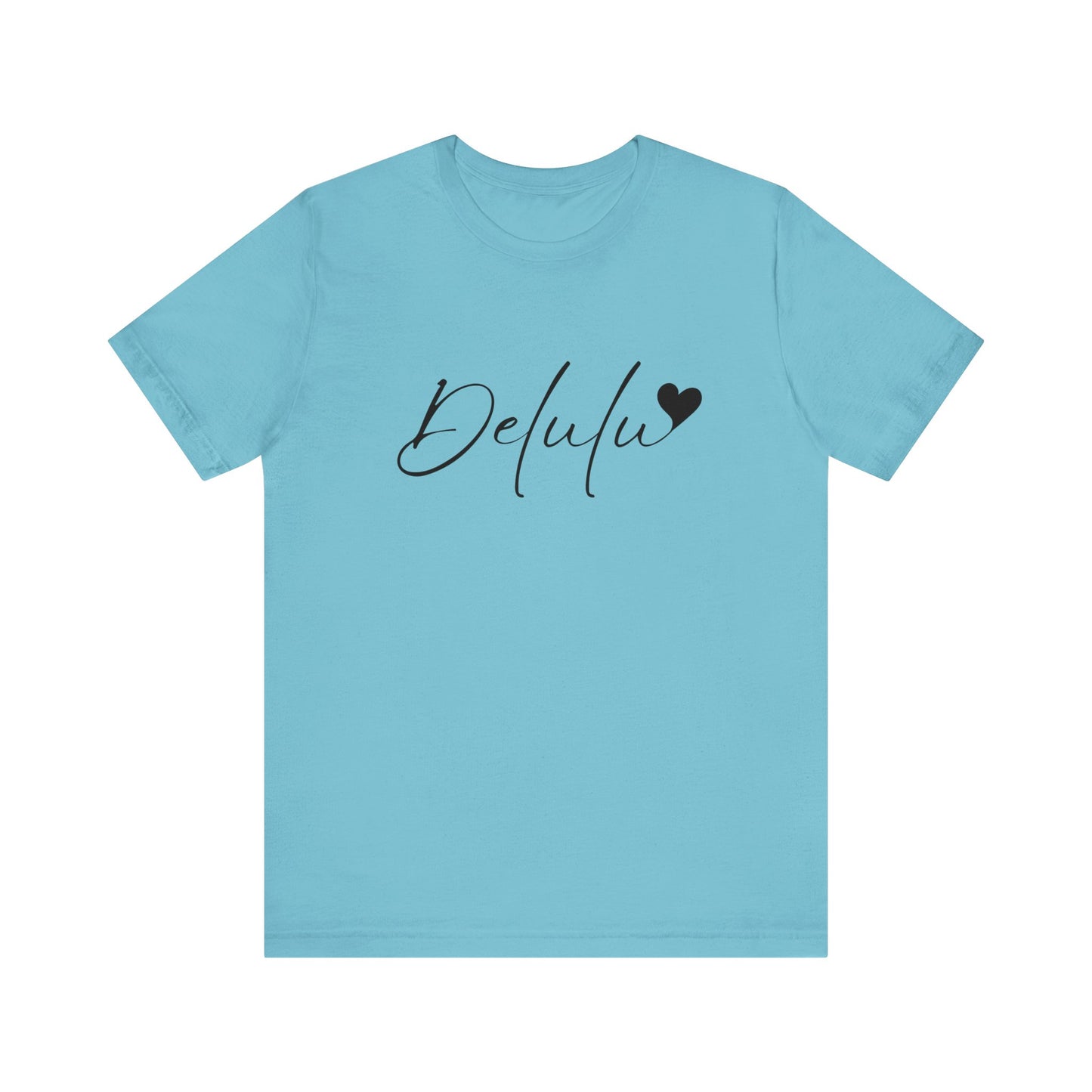 Delulu state of mind Unisex Jersey Short Sleeve Tee. Back to school shirt for middle school boys and girls