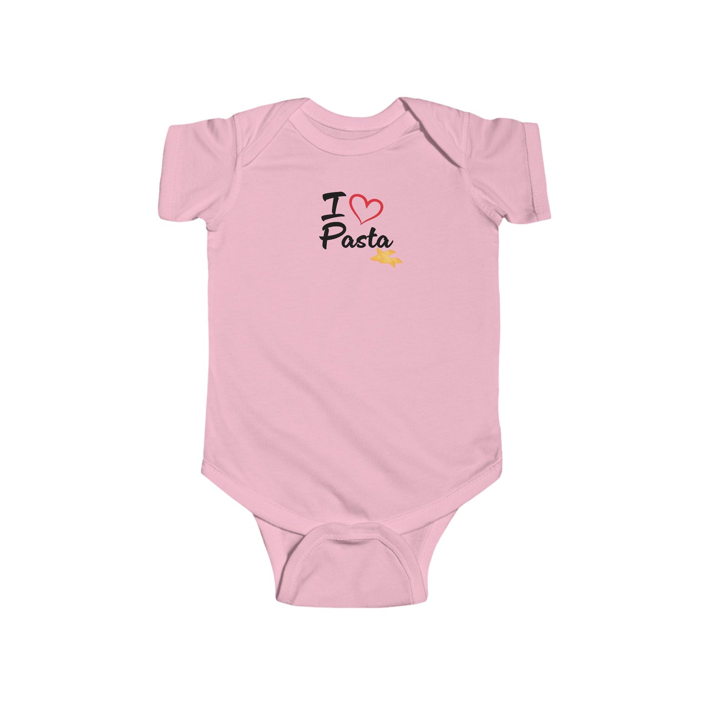 I love pasta Italian inspired Infant Fine Jersey Bodysuit, funny baby body suit, baby shower and newborn gifts