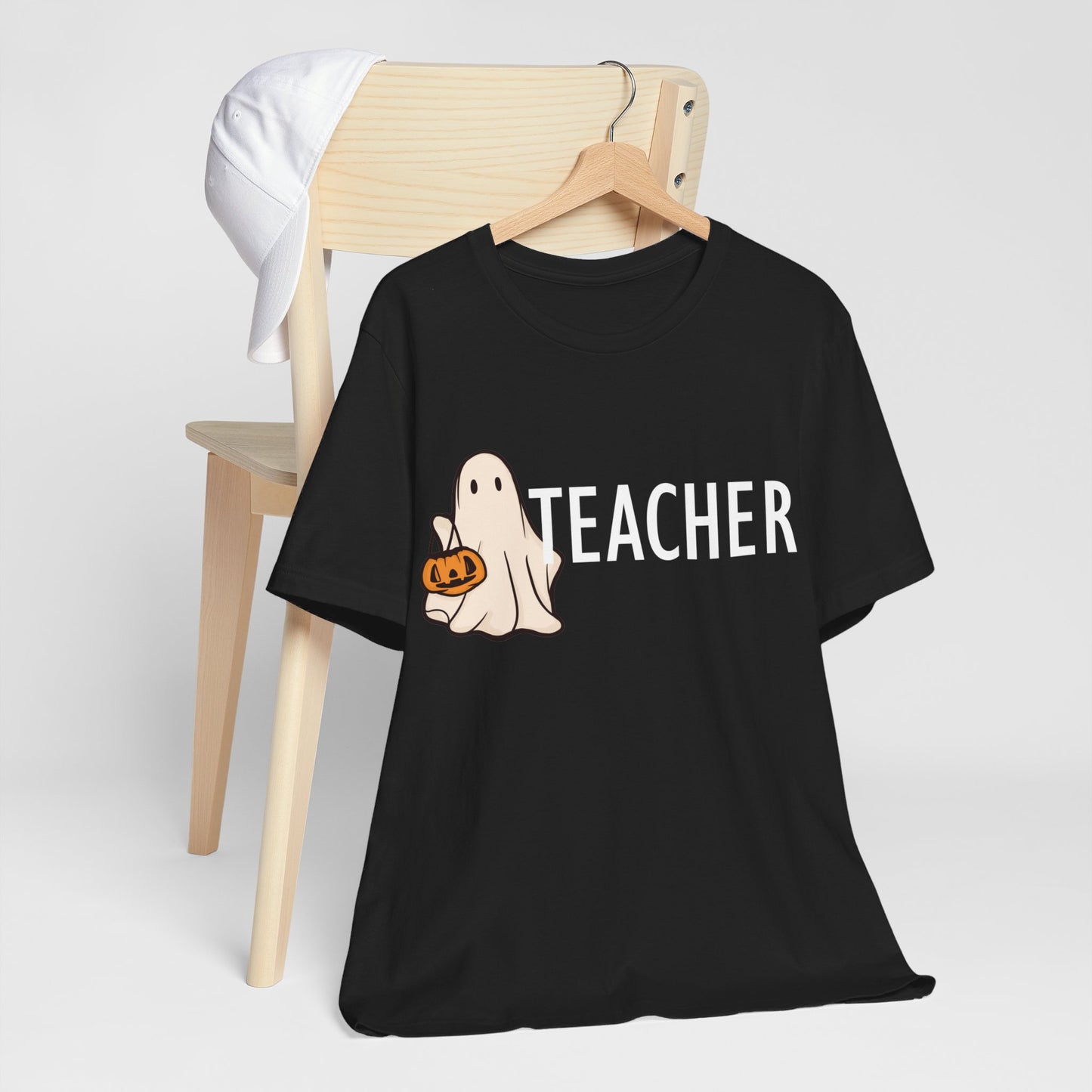 Teachers spooky  Jersey Short Sleeve Tee, I teach cutest pumpkins in the patch shirt for teacher, Halloween shirts. Men and women teacher shirts