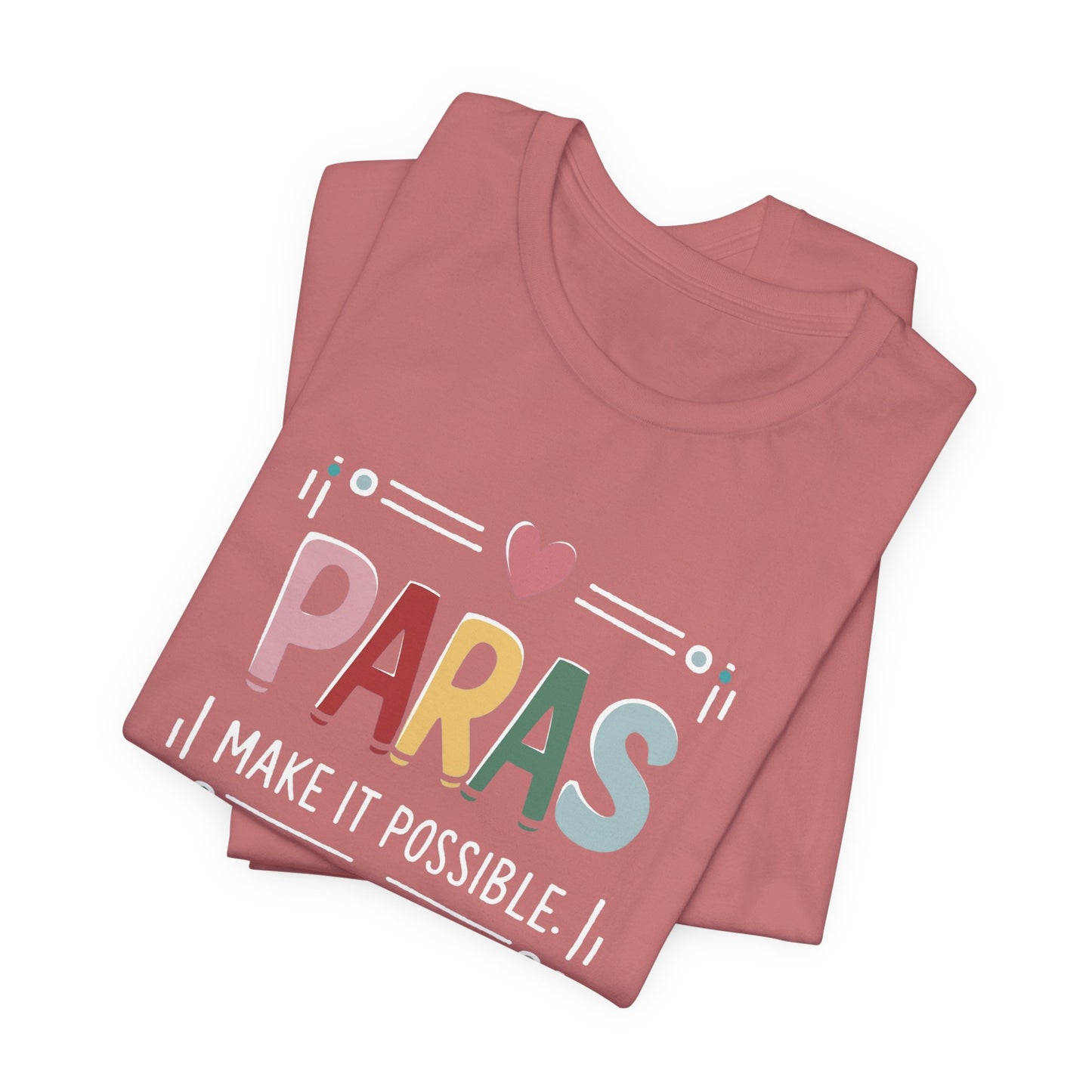 Paras Kids' Tee — Colorful Heart Design