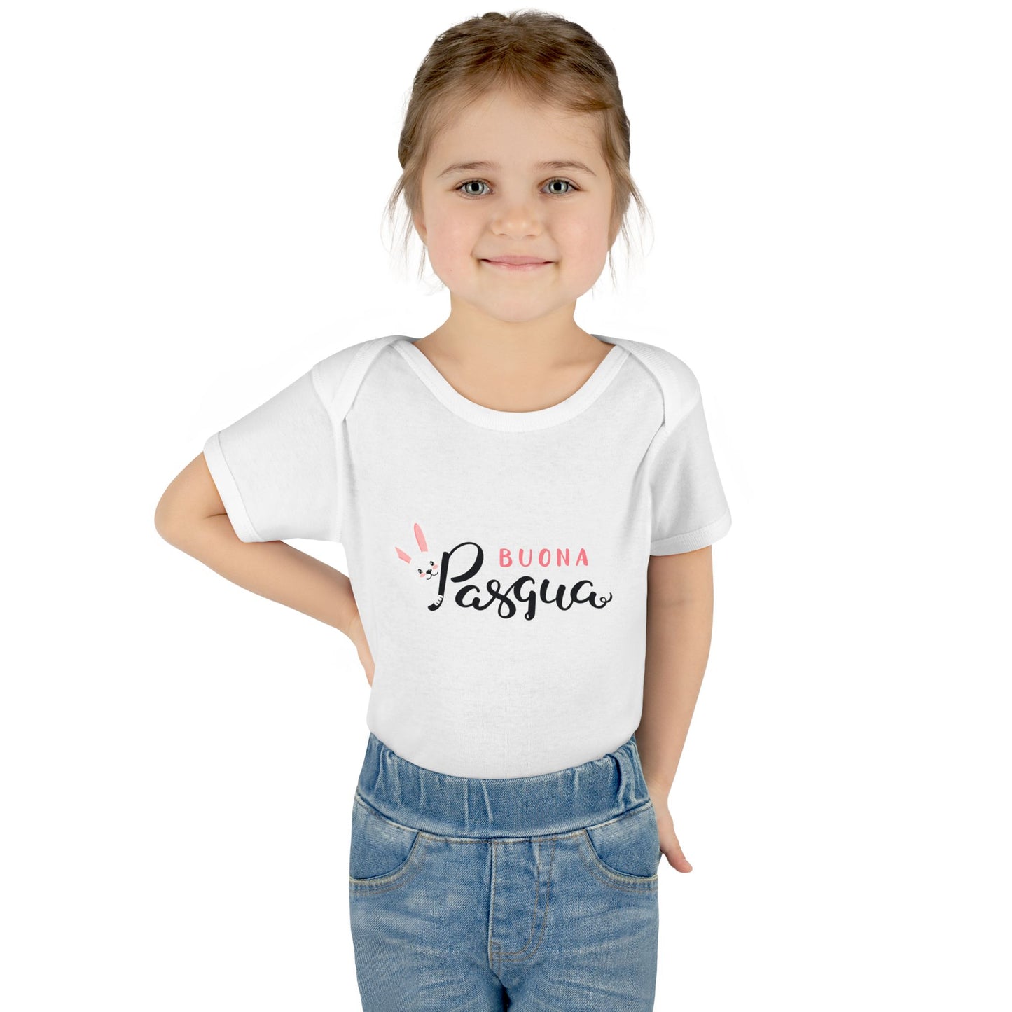 Buona pasqua, Happy Easter Infant Bodysuit, Buona pasqua, baby first Easter, matching family shirts, Toddler Apparel, Newborn Easter Shirt