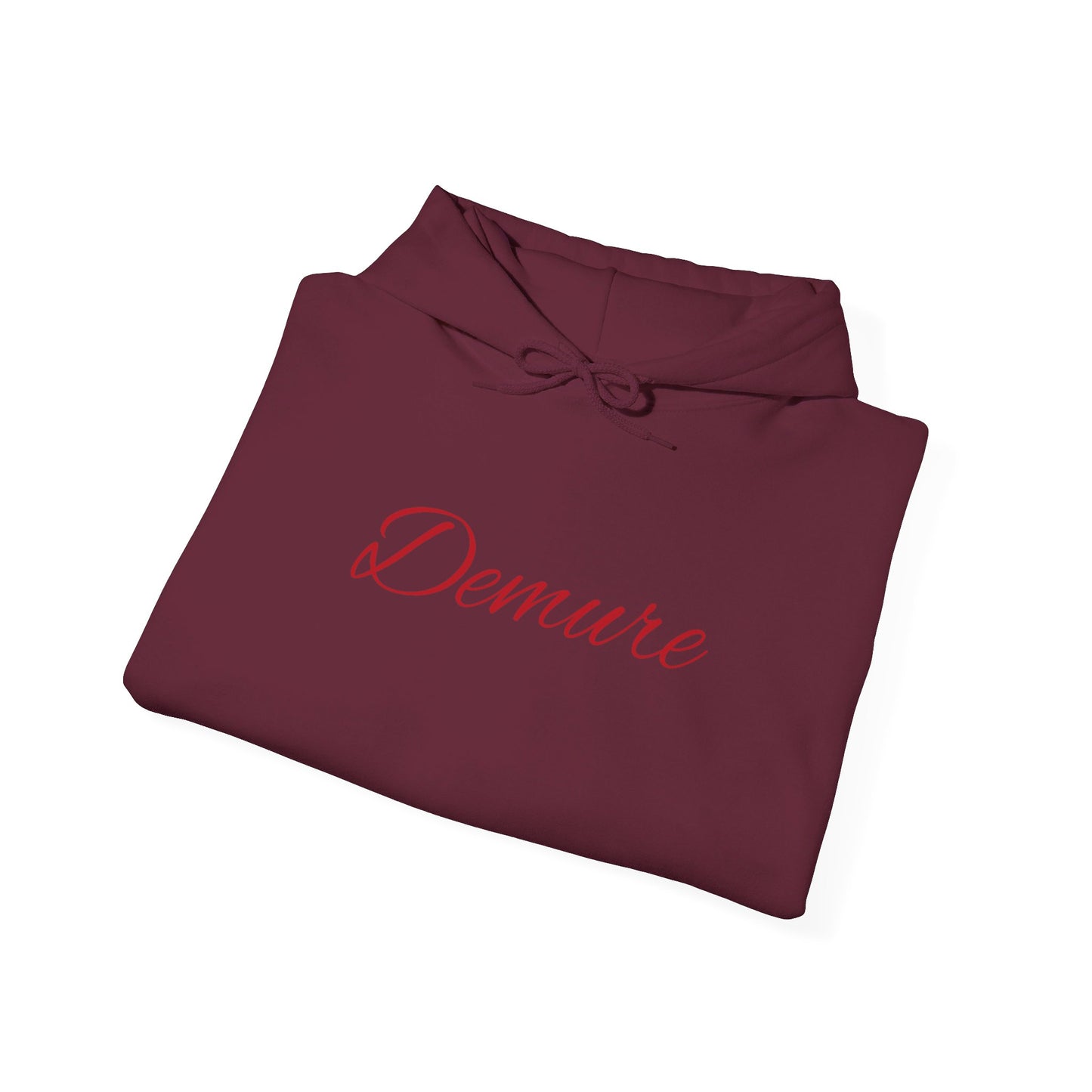 Demure  Hooded Sweatshirt, tik tok trend shirts for teens and women back to school, birthday and Christmas