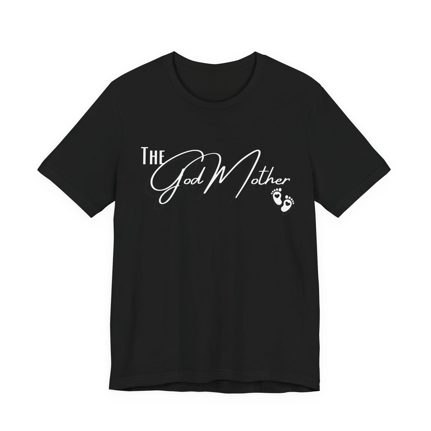 The God Mother Jersey Short Sleeve Tee. Godmother, baptism gifts, baby announcement, aunt and friend gifts.will you be my godmother