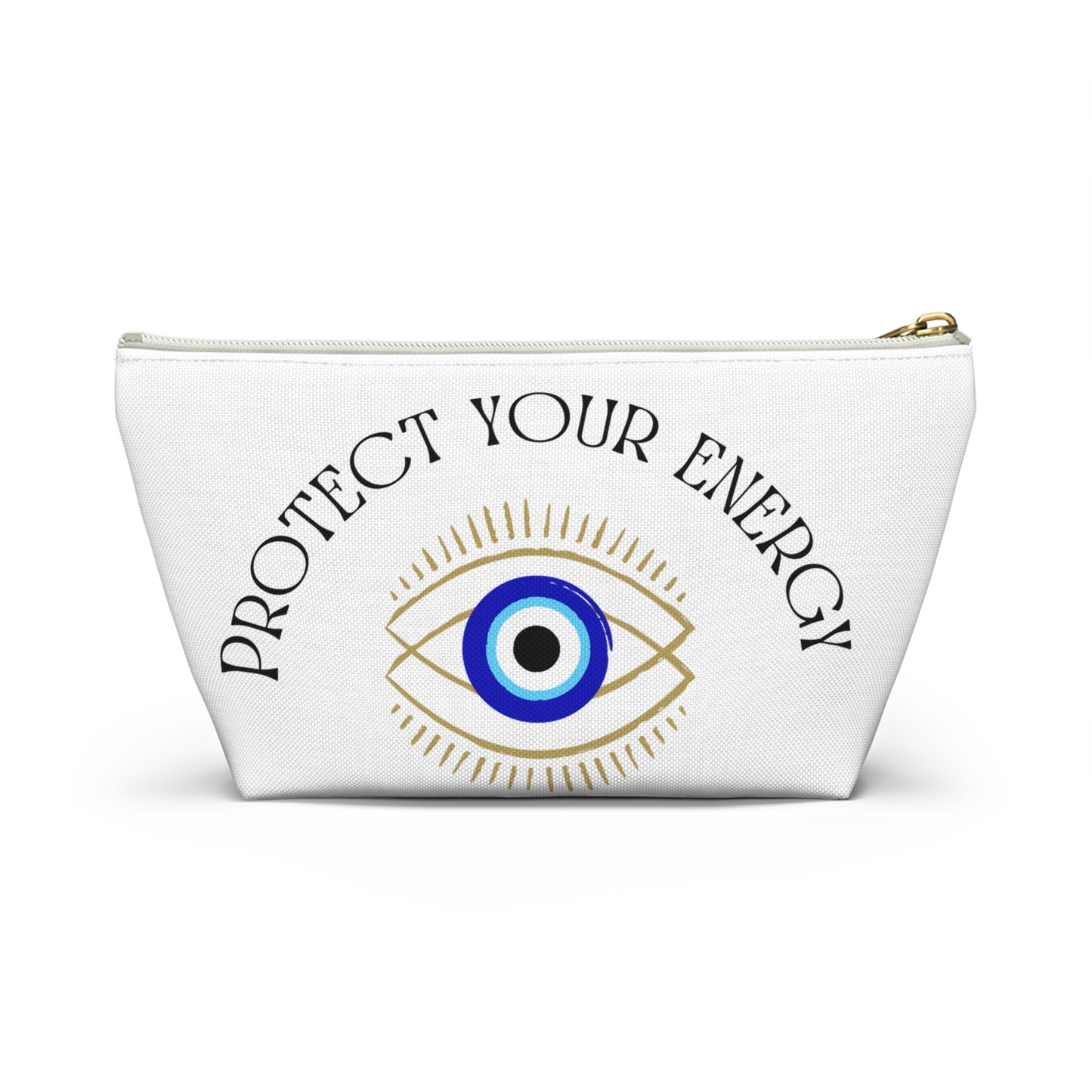 Protect your energy, Evil eye, birthday gift, makeup bag , accessory bag