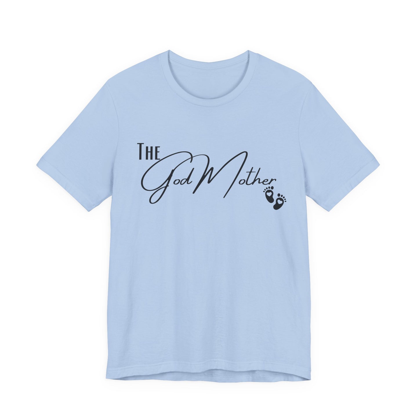 The God Mother Jersey Short Sleeve Tee. Godmother, baptism gifts, baby announcement, aunt and friend gifts.will you be my godmother