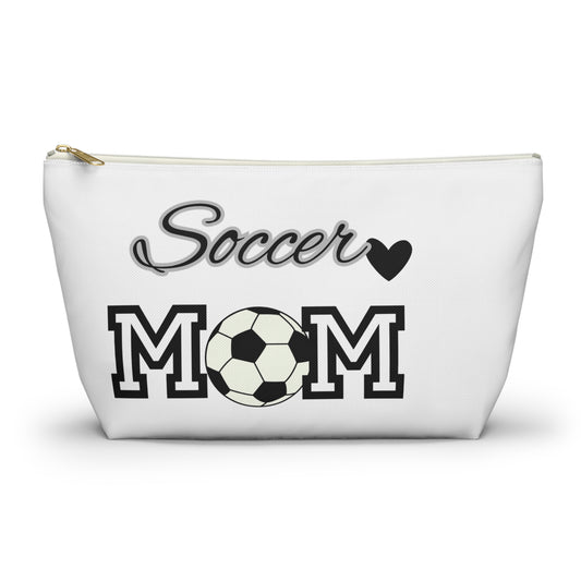 Soccer mom , soccer, mom toiletry bag , makeup bag , accessory bag Great gift bag for mom’s who loves soccer Christmas birthday and Mother’s Day