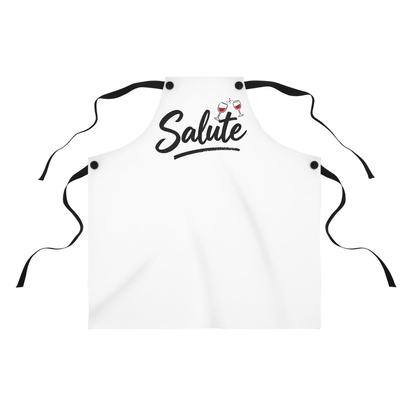 Copy of Salute Wine Apron — Cheers Cooking Apron for Wine Lovers