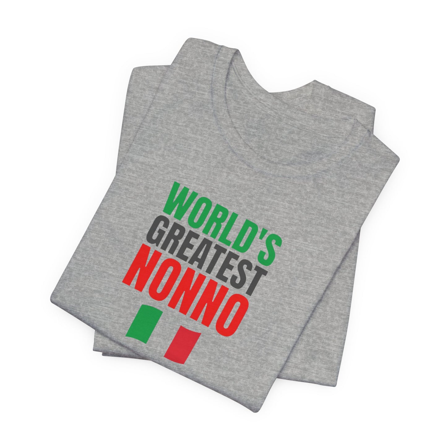 World's Greatest Nonno T-Shirt – Italian Grandpa Gift