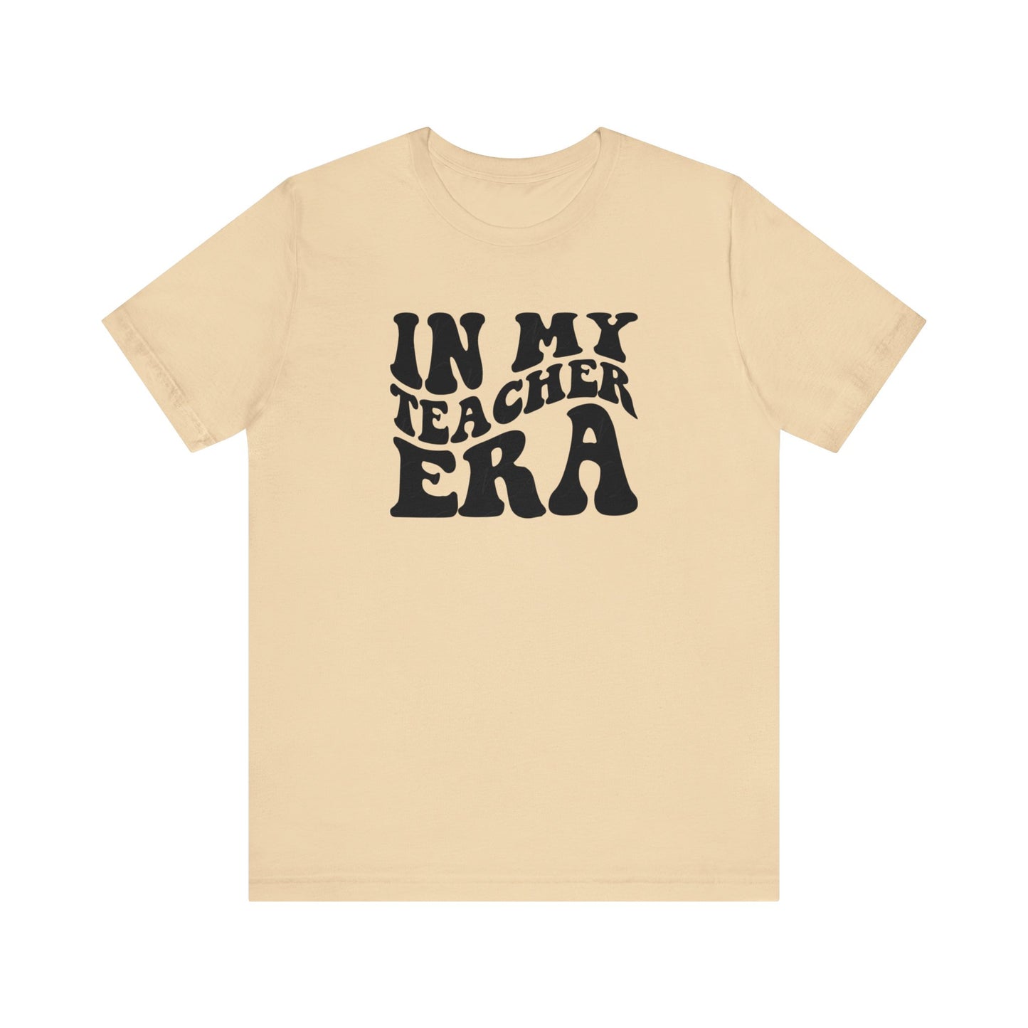 In my teaching era Unisex Jersey Short Sleeve Tee, #teacherlife shirt for men and women teachers
