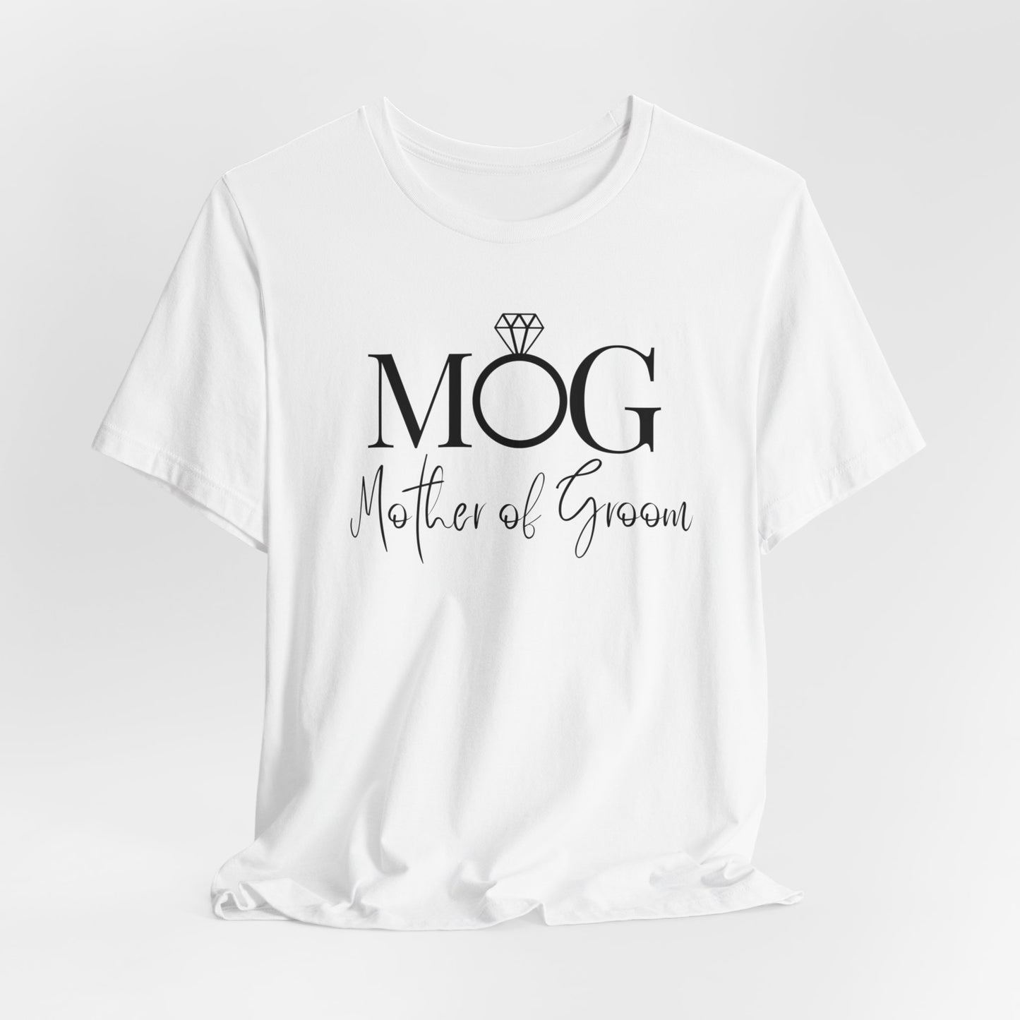 Mother of the groom of Unisex Jersey Short Sleeve Tee, bridal party shirt for grooms mother, wedding party shirts Express Delivery available