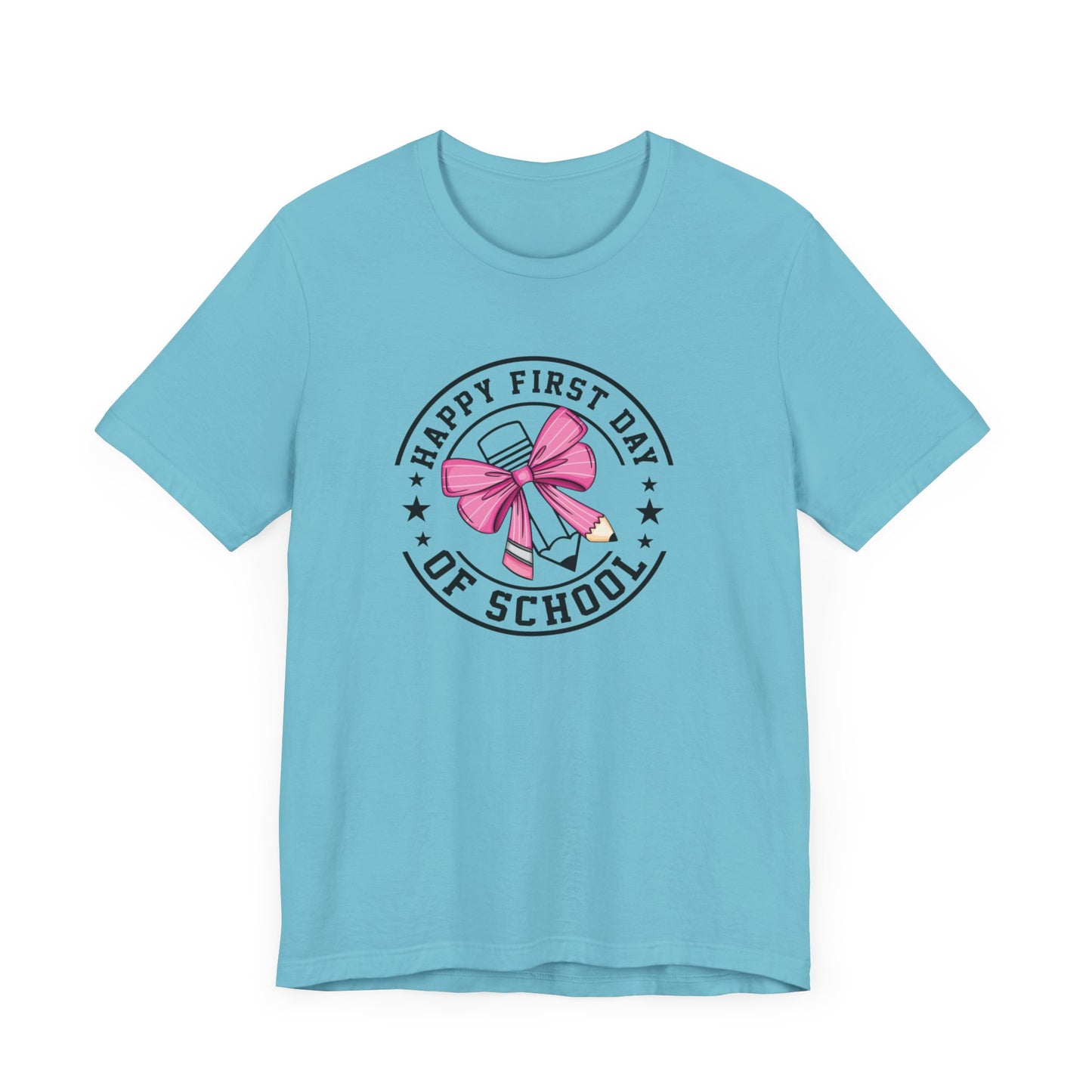 First day of school  Unisex Jersey Short Sleeve Tee, #teacherlife shirt for men and women teachers, first day of school teacher shirt