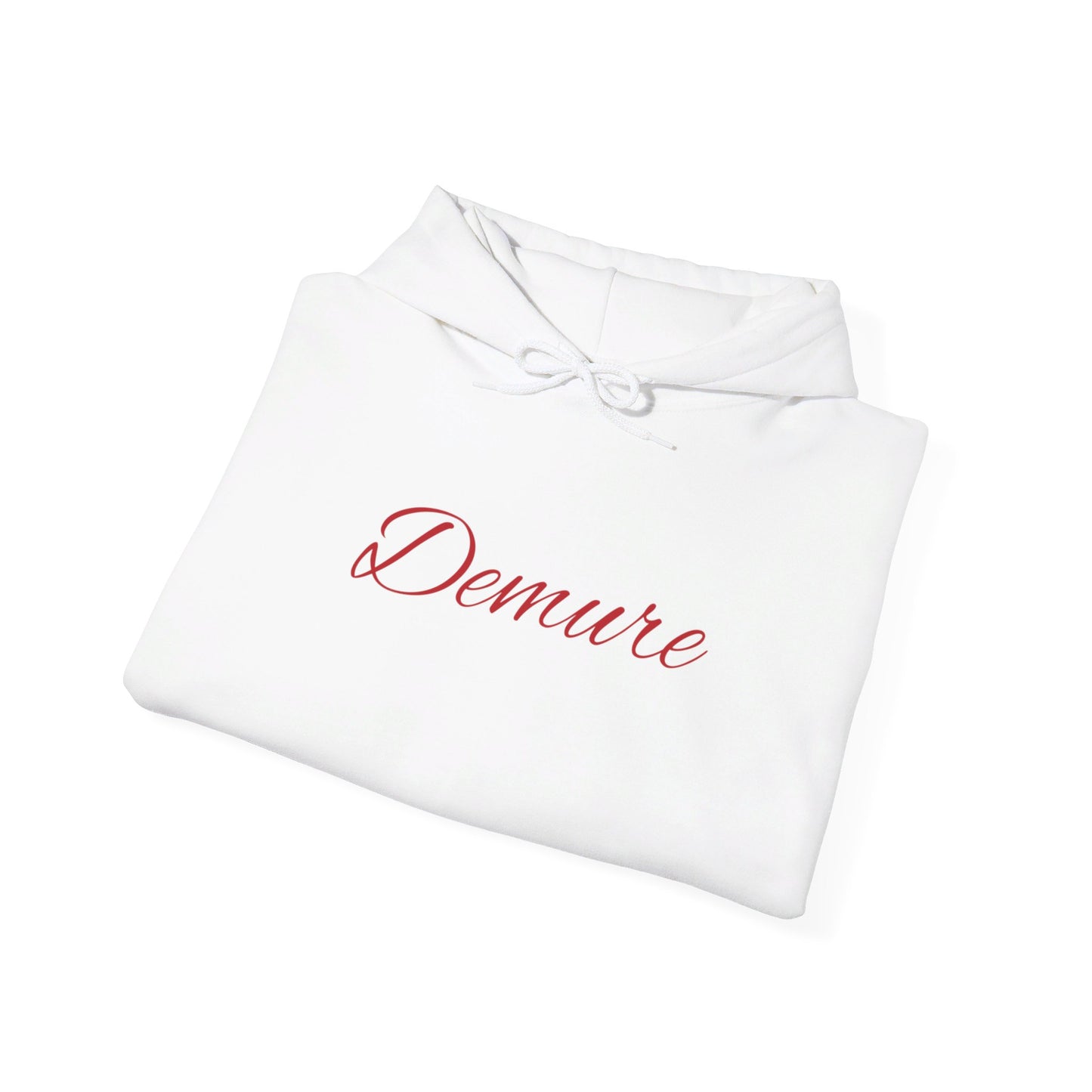 Demure  Hooded Sweatshirt, tik tok trend shirts for teens and women back to school, birthday and Christmas