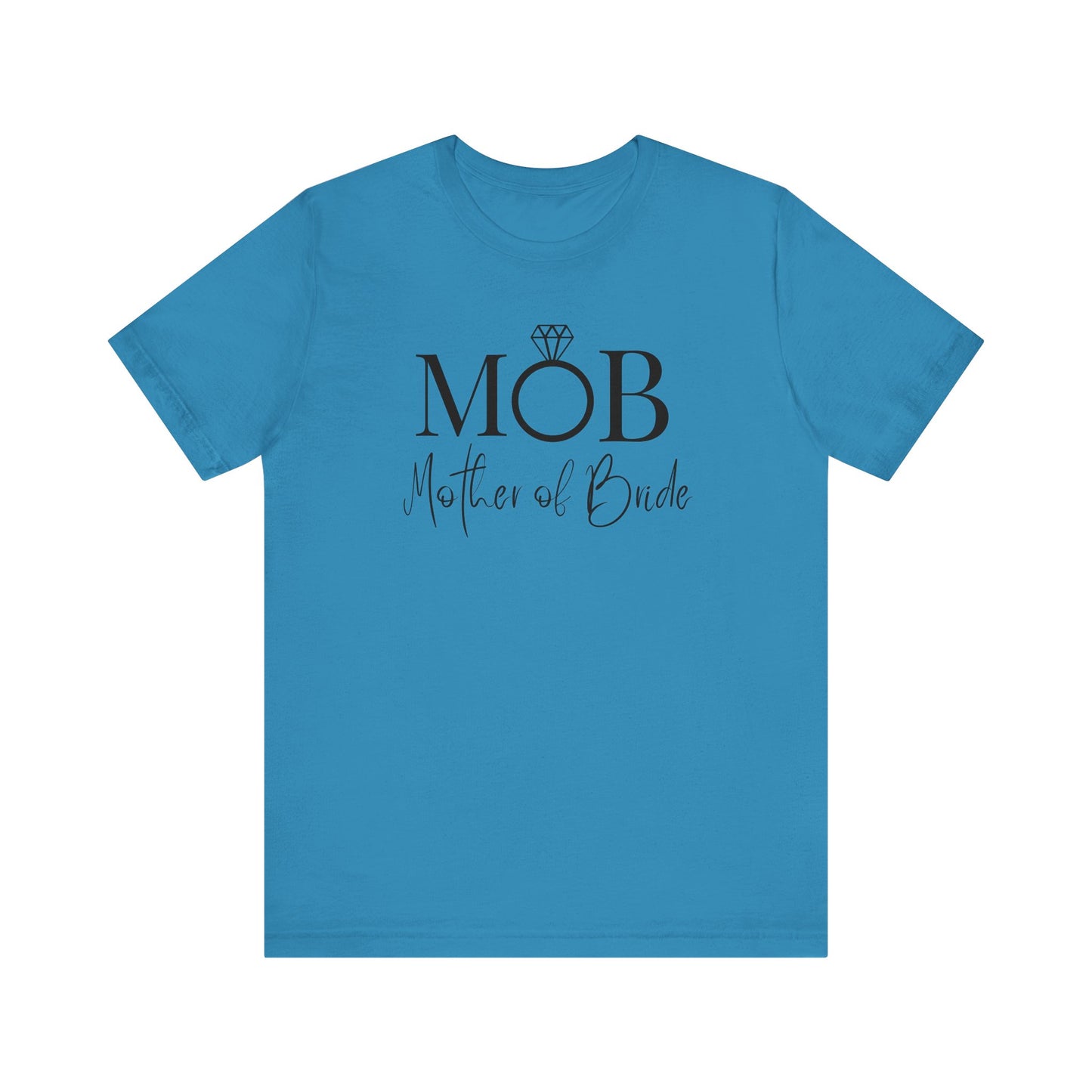 Mother  of the bride of Unisex Jersey Short Sleeve Tee, bridal party shirt for mom, wedding party shirts