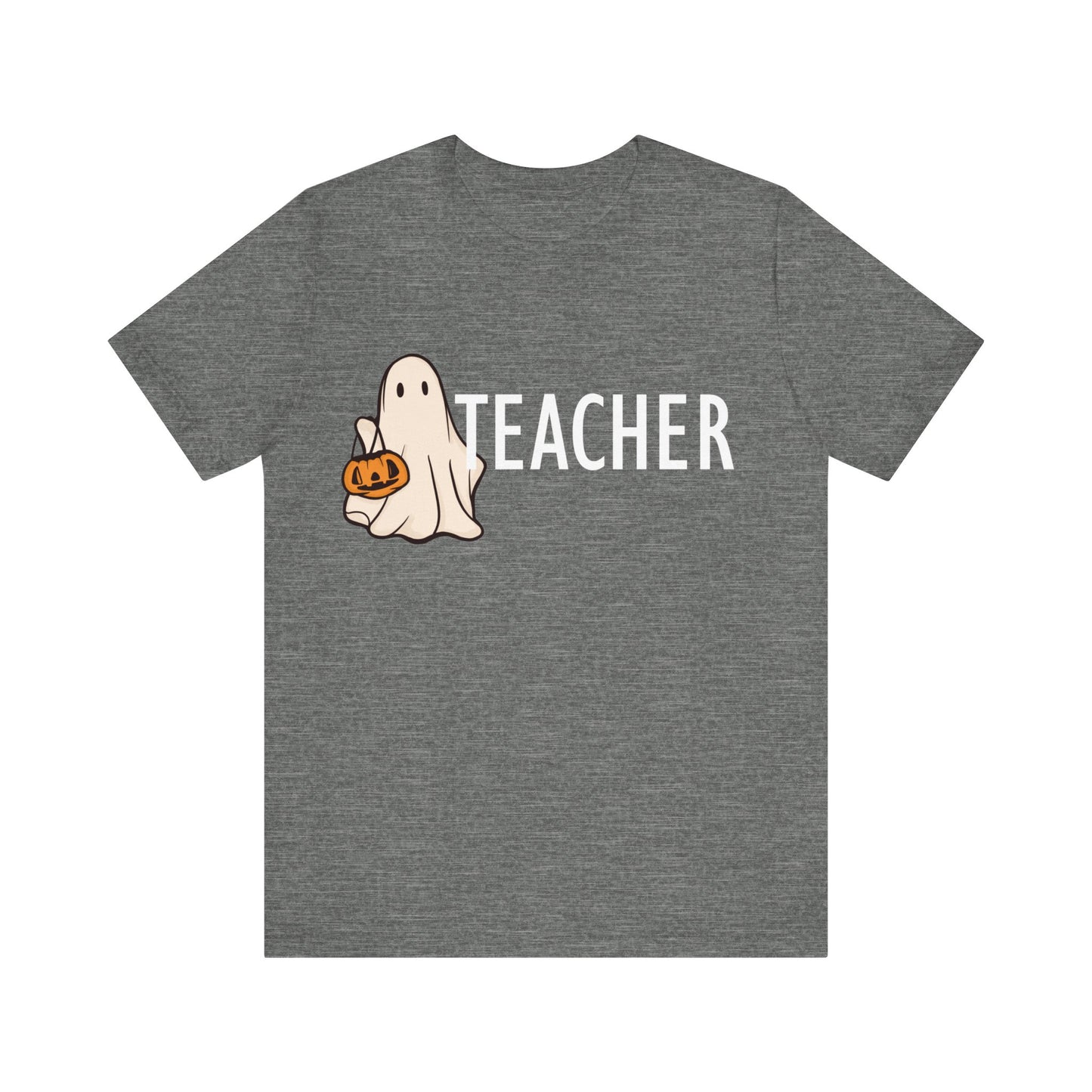 Teachers spooky  Jersey Short Sleeve Tee, I teach cutest pumpkins in the patch shirt for teacher, Halloween shirts. Men and women teacher shirts