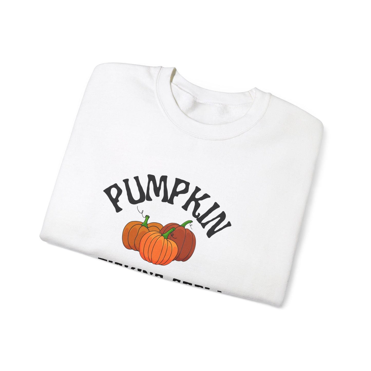 Fall, pumpkin picking Crewneck Sweatshirt