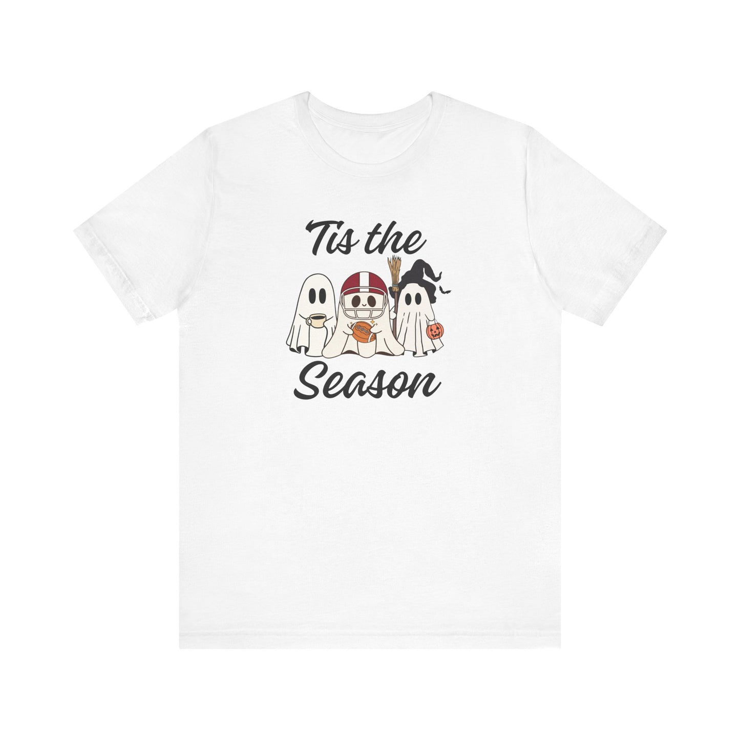 Funny Fall Football Ghost Tee