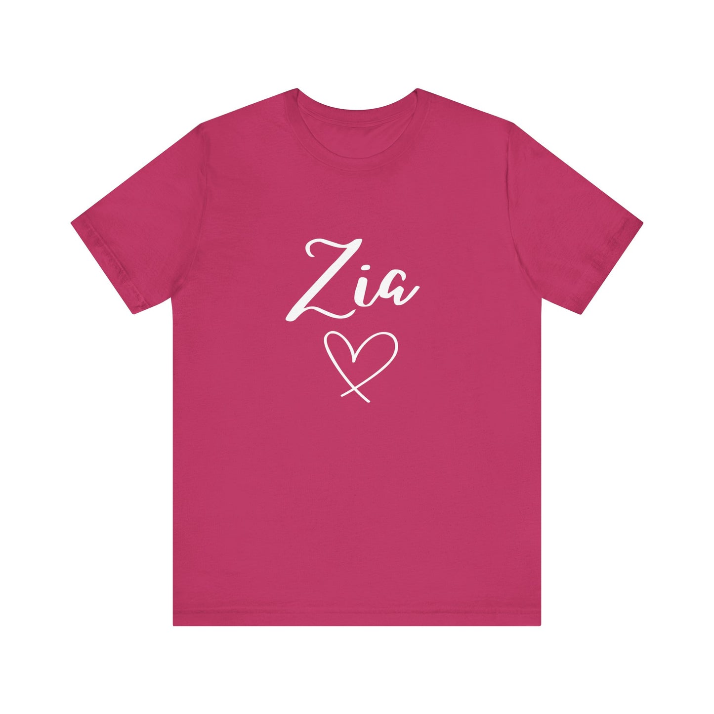 Zia, Aunt , Italian , Short Sleeve Tee