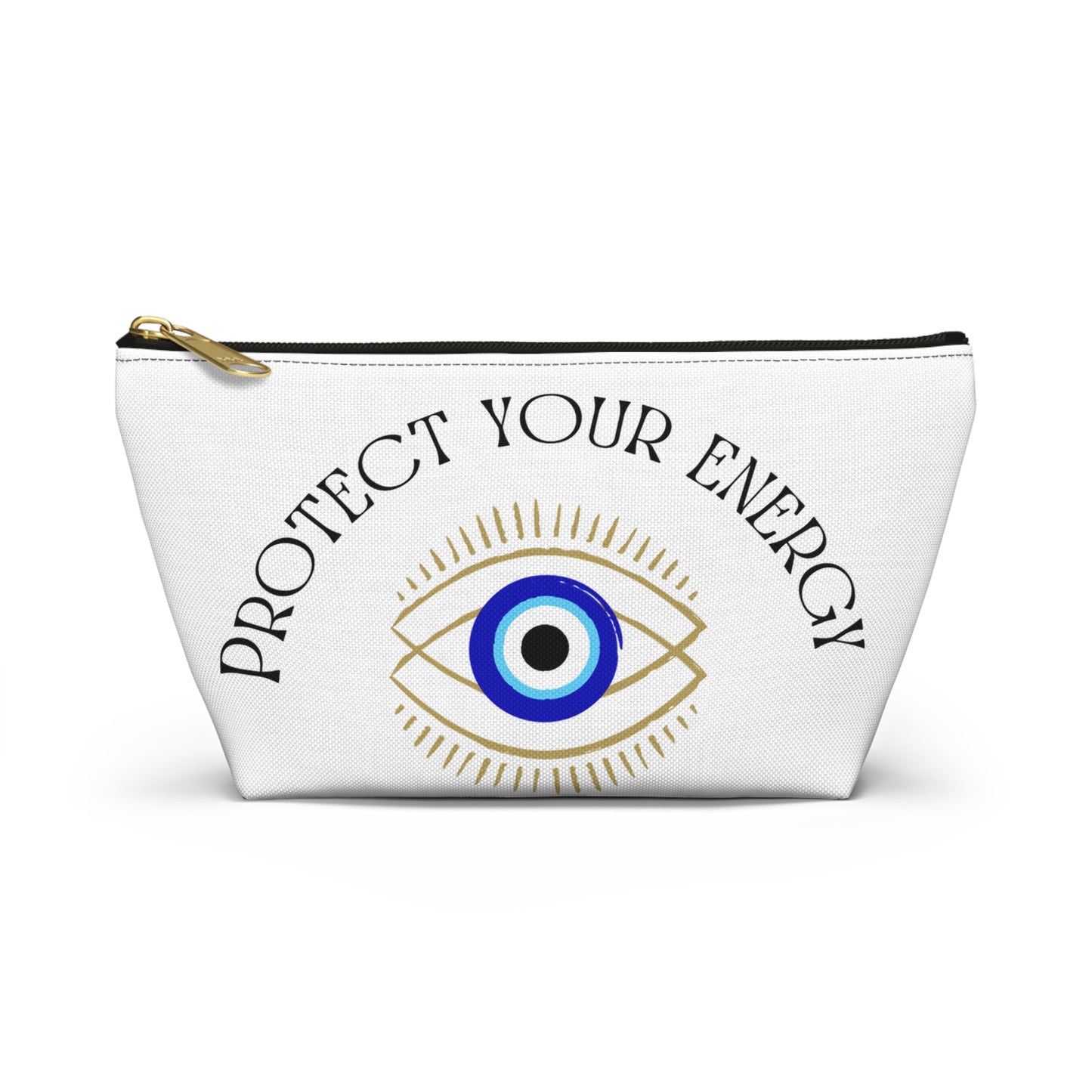 Protect your energy, Evil eye, birthday gift, makeup bag , accessory bag