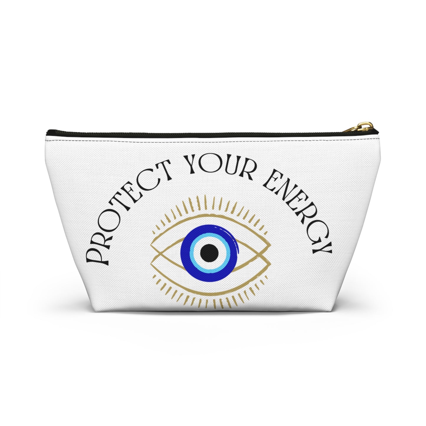 Protect your energy, Evil eye, birthday gift, makeup bag , accessory bag