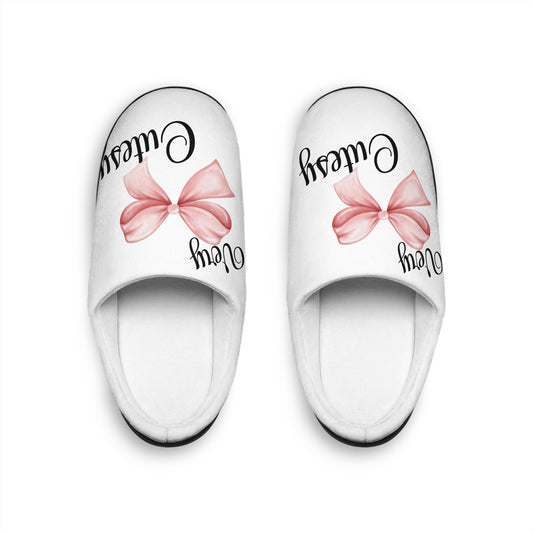 Slipper Shoes, Women's Cozy Preppy Croquette Aesthetic House Footwear, Cute Indoor Slides, Home Slides, Comfy Bedroom Slippers, House Shoes