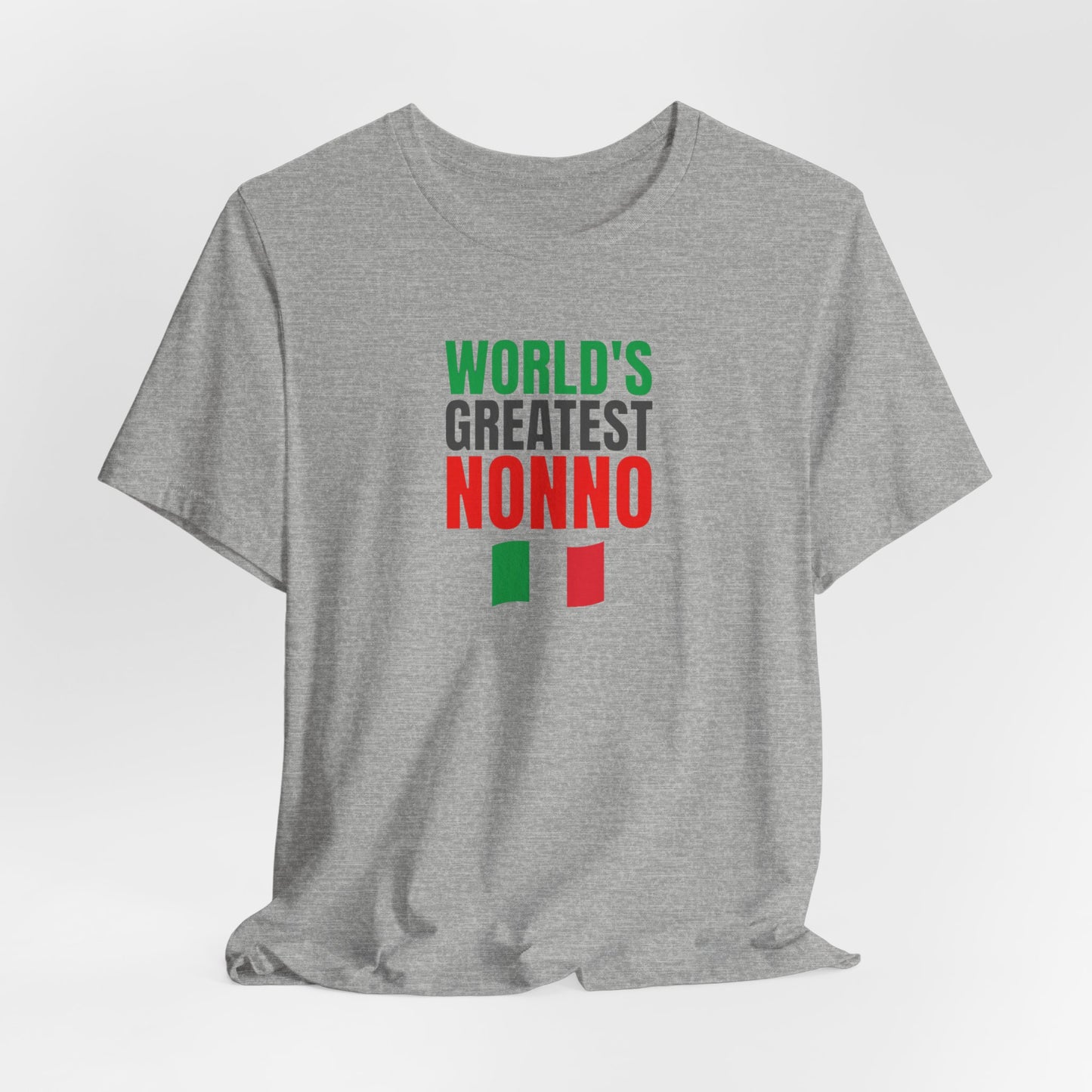 World's Greatest Nonno T-Shirt – Italian Grandpa Gift