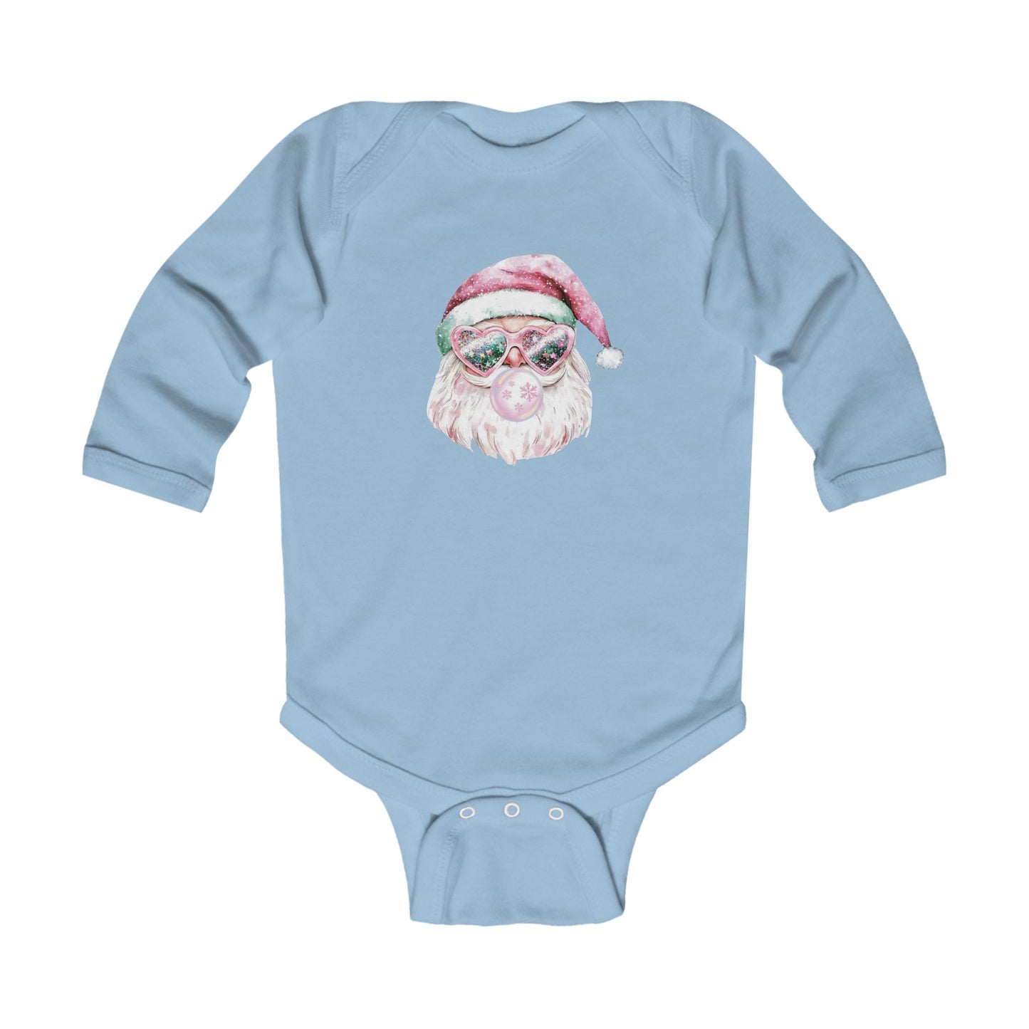 Cool Santa with Sunglasses Infant Bodysuit | Christmas Baby Romper