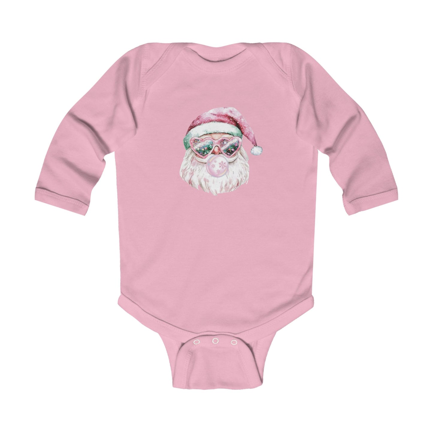 Cool Santa with Sunglasses Infant Bodysuit | Christmas Baby Romper