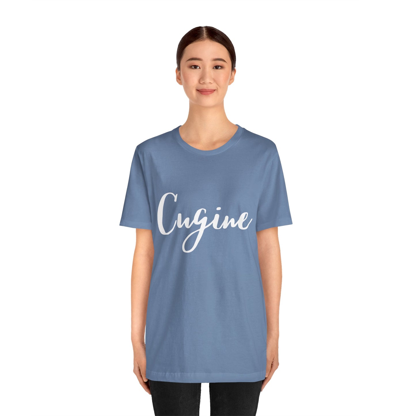 Cugine, cousin,  Italian , Short Sleeve Tee