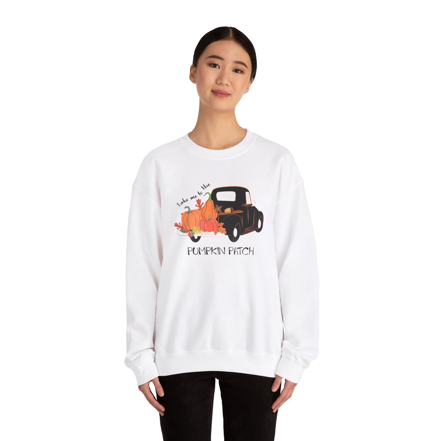 Pumpkin Patch Sweatshirt, Fall Harvest Crewneck, Autumn Pumpkin Picking Shirt, Halloween Top, Thanksgiving Apparel, Cozy Pumpkin Sweatshirt