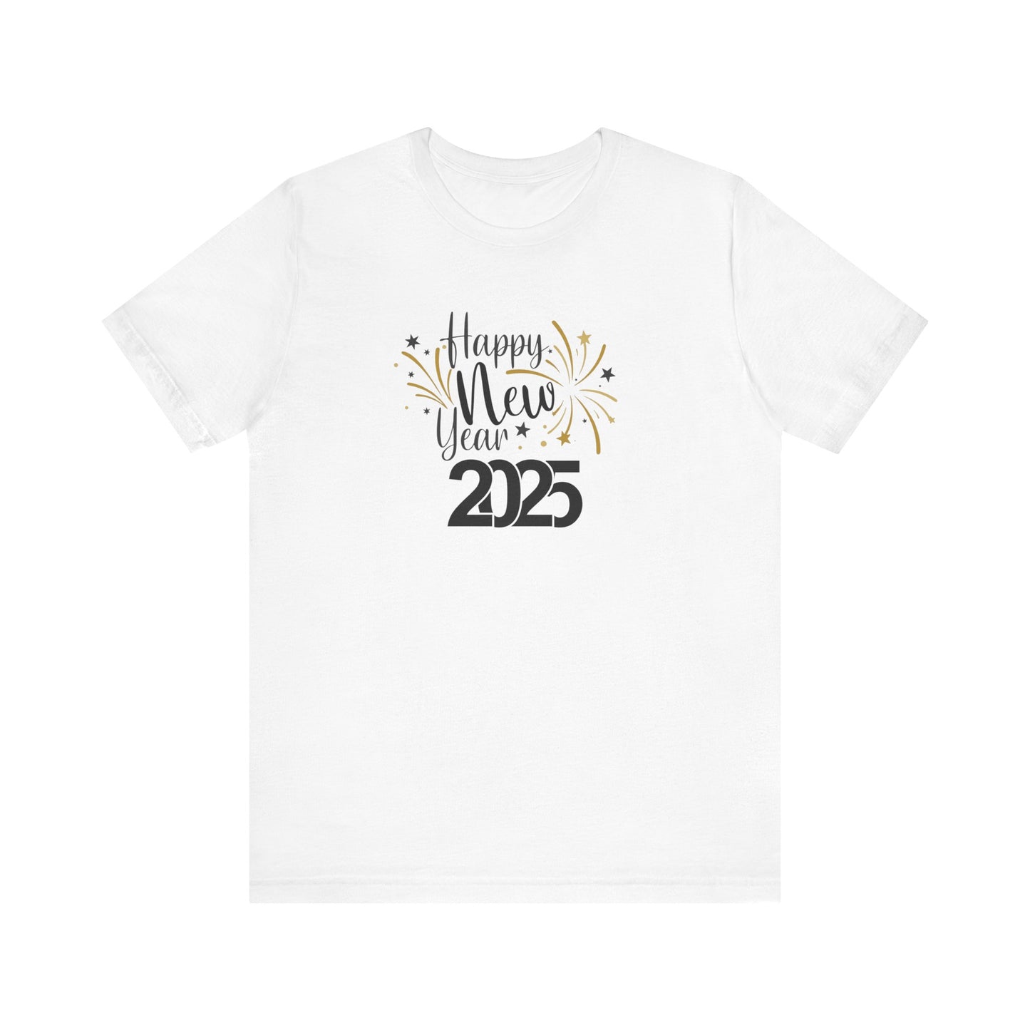 2025 New Year Unisex Tee Shirt, Holiday Celebration T-Shirt, Party Countdown Top, Festive NYE Apparel, Year End Gathering Gift