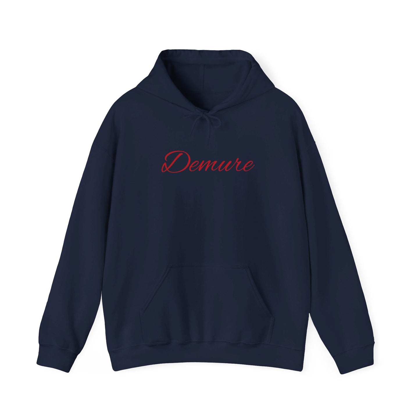 Demure  Hooded Sweatshirt, tik tok trend shirts for teens and women back to school, birthday and Christmas