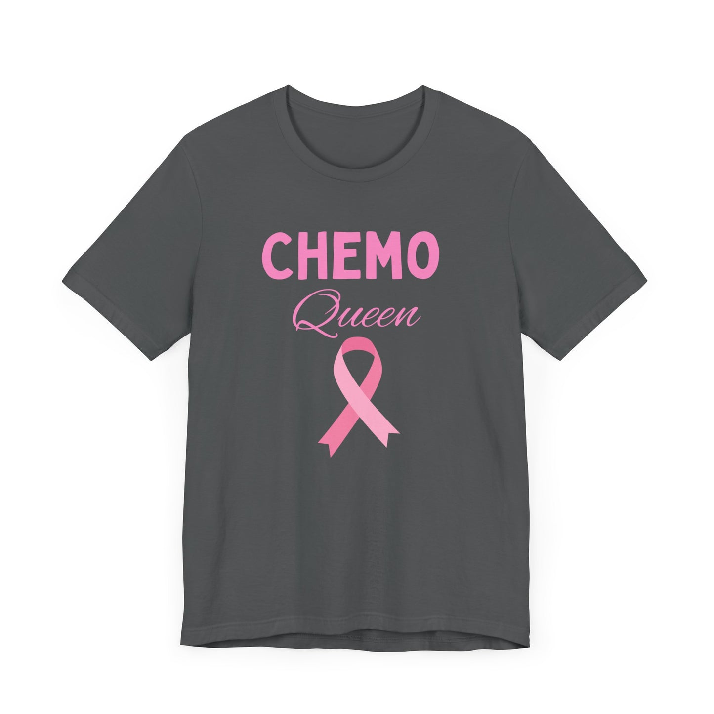 Breast cancer awareness chemo queen Unisex Jersey Short Sleeve Tee, breast cancer awareness