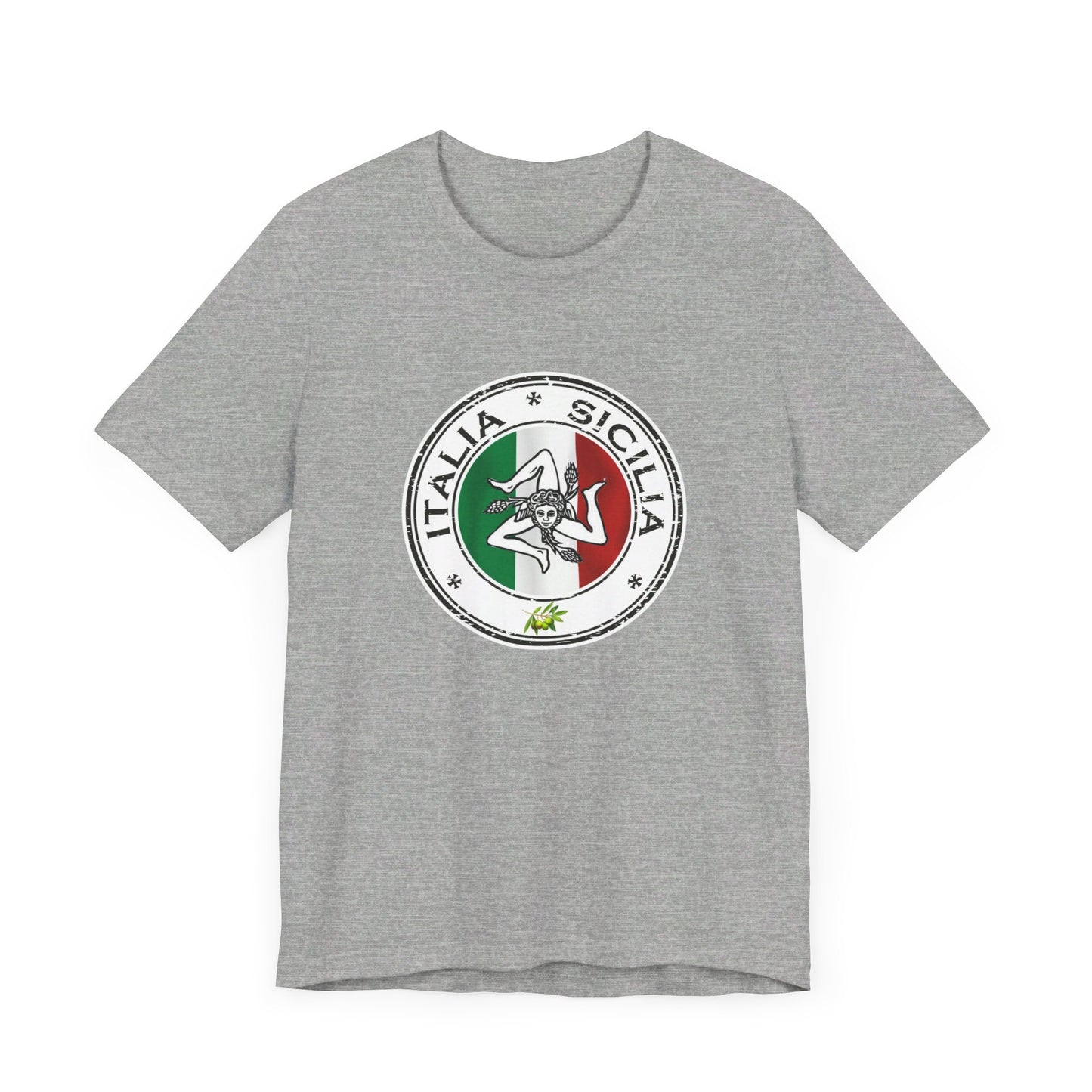 Italian inspired Italian sicilia trinacria -Sicilian gifts - great Italian gift -  men and women shirt