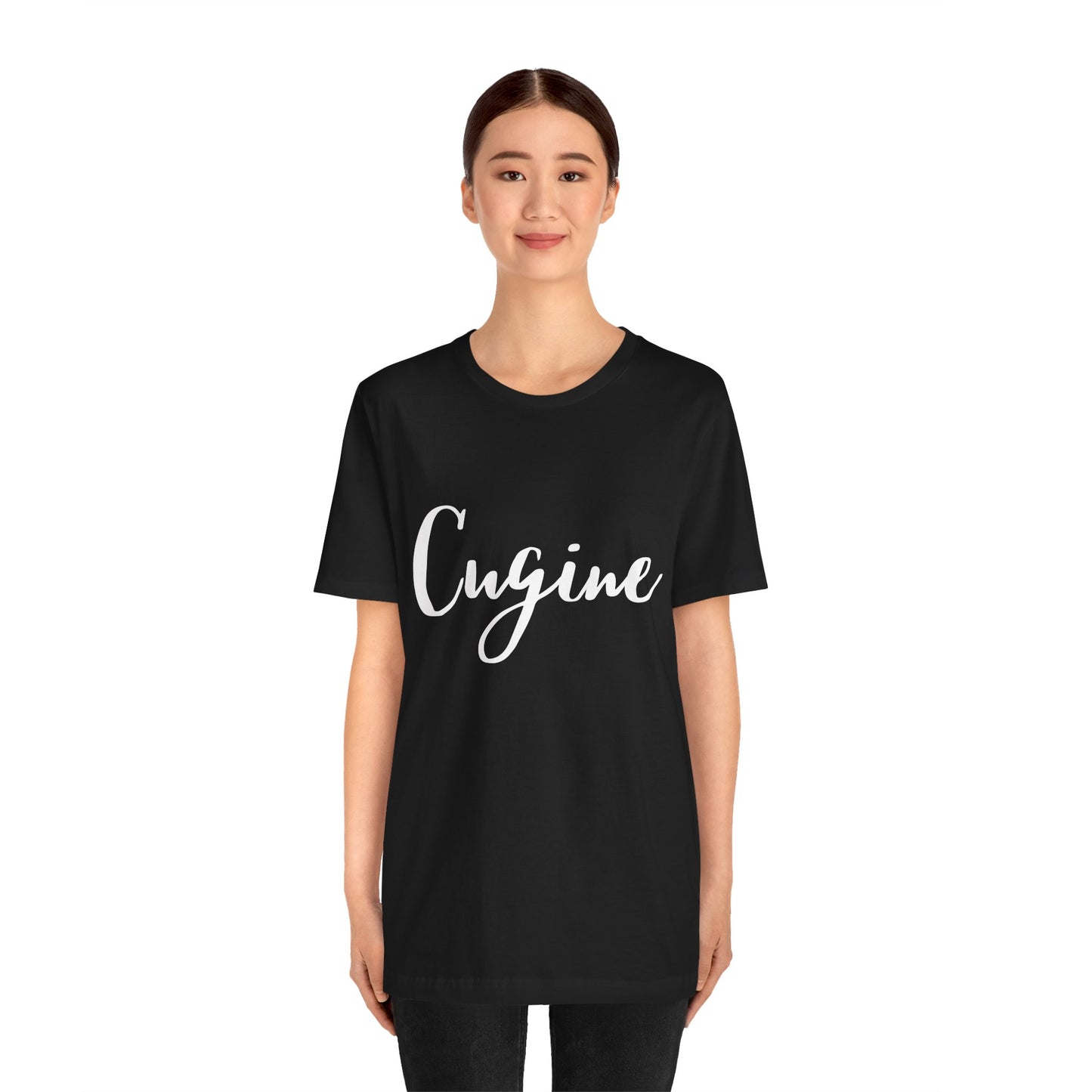 Cugine, cousin,  Italian , Short Sleeve Tee