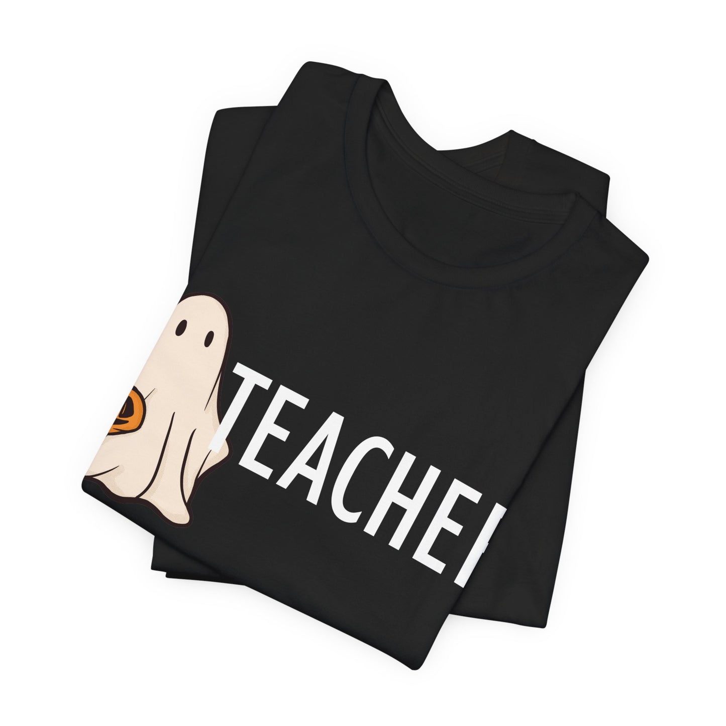 Teachers spooky  Jersey Short Sleeve Tee, I teach cutest pumpkins in the patch shirt for teacher, Halloween shirts. Men and women teacher shirts