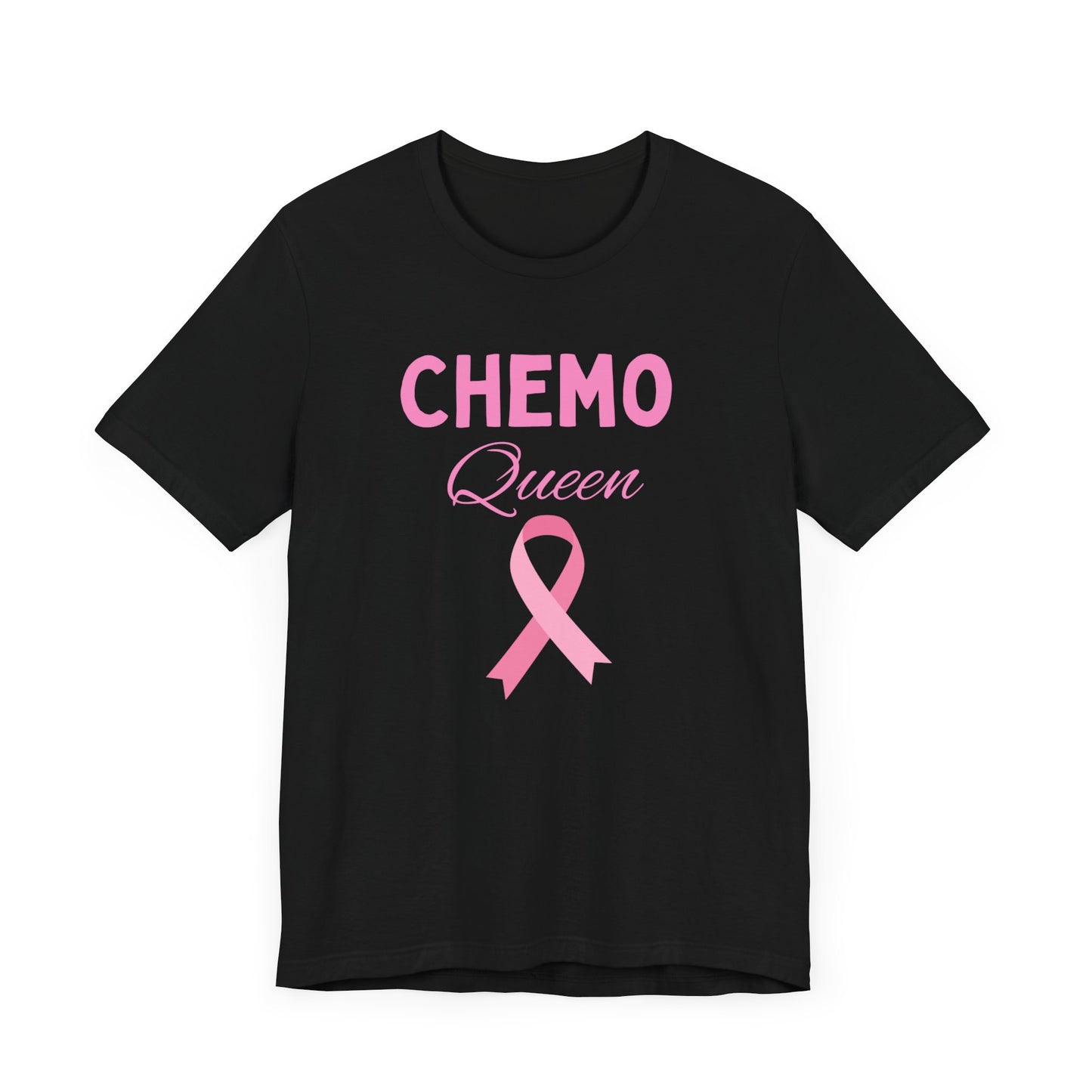 Breast cancer awareness chemo queen Unisex Jersey Short Sleeve Tee, breast cancer awareness