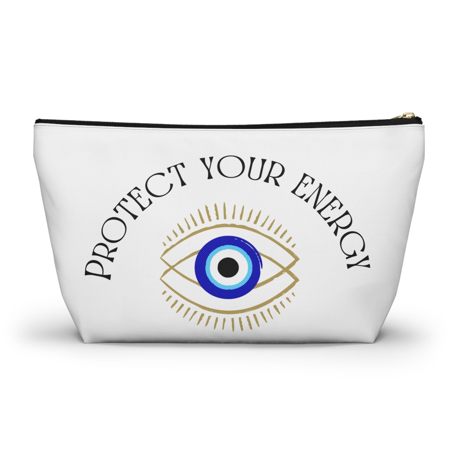 Protect your energy, Evil eye, birthday gift, makeup bag , accessory bag