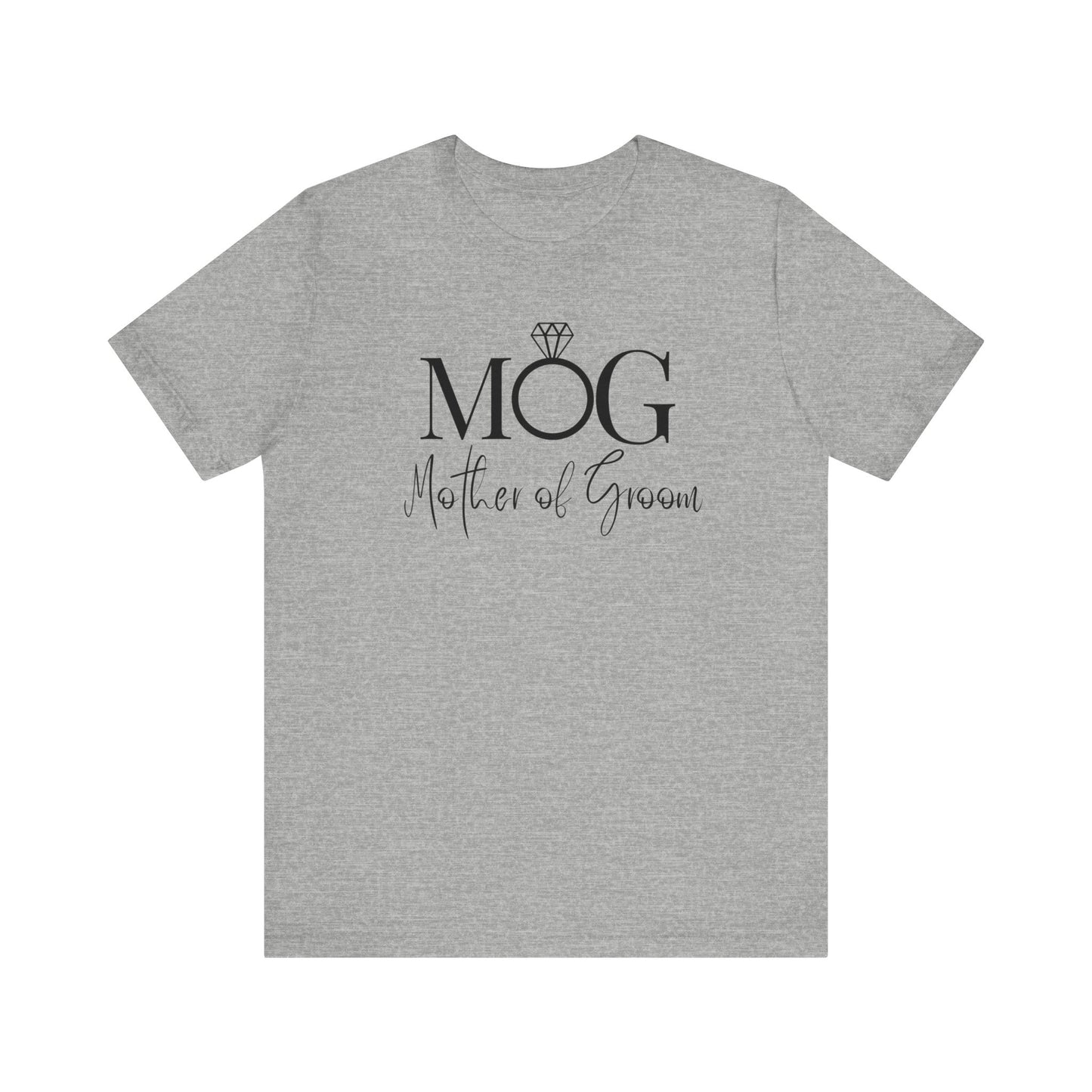 Mother of the groom of Unisex Jersey Short Sleeve Tee, bridal party shirt for grooms mother, wedding party shirts Express Delivery available