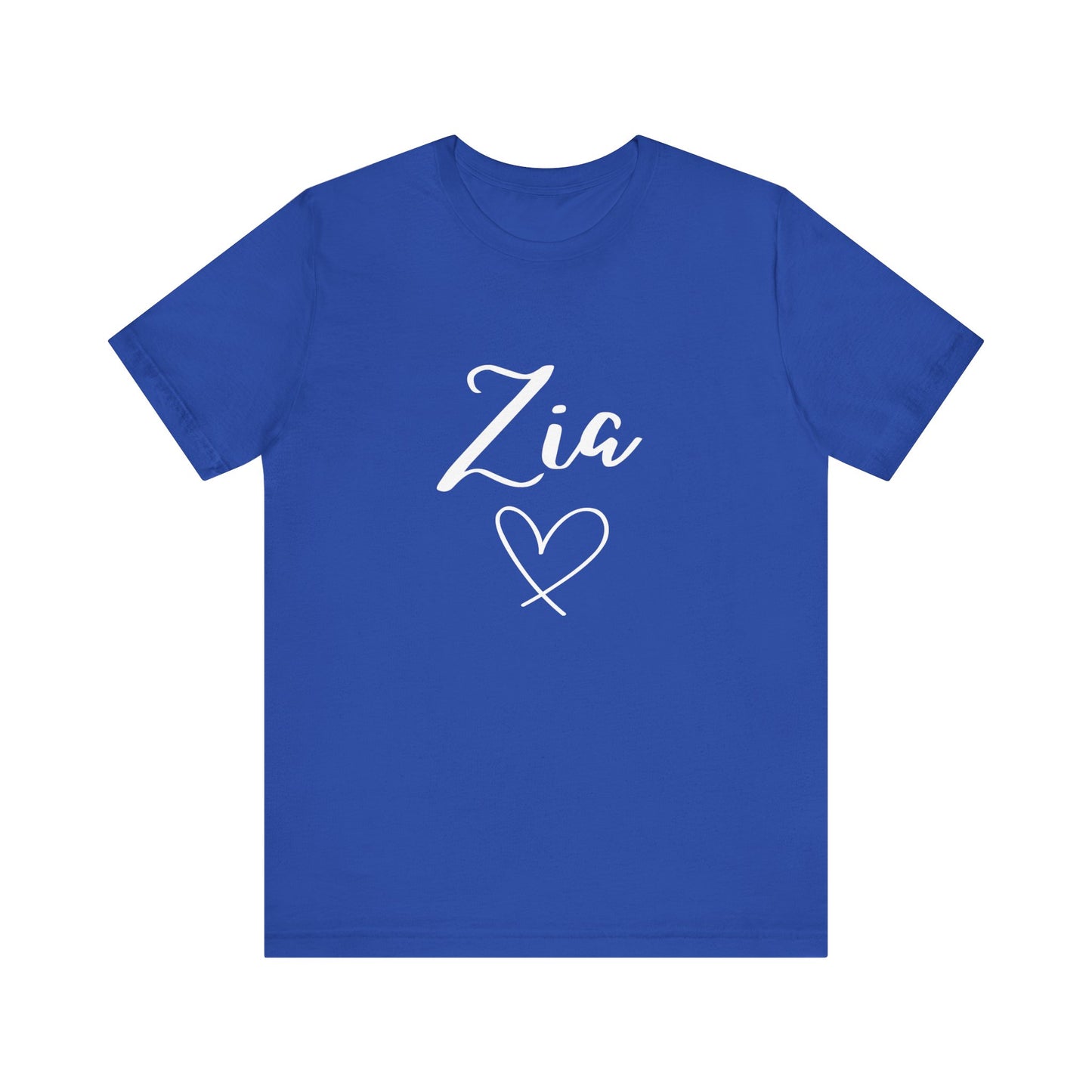 Zia, Aunt , Italian , Short Sleeve Tee
