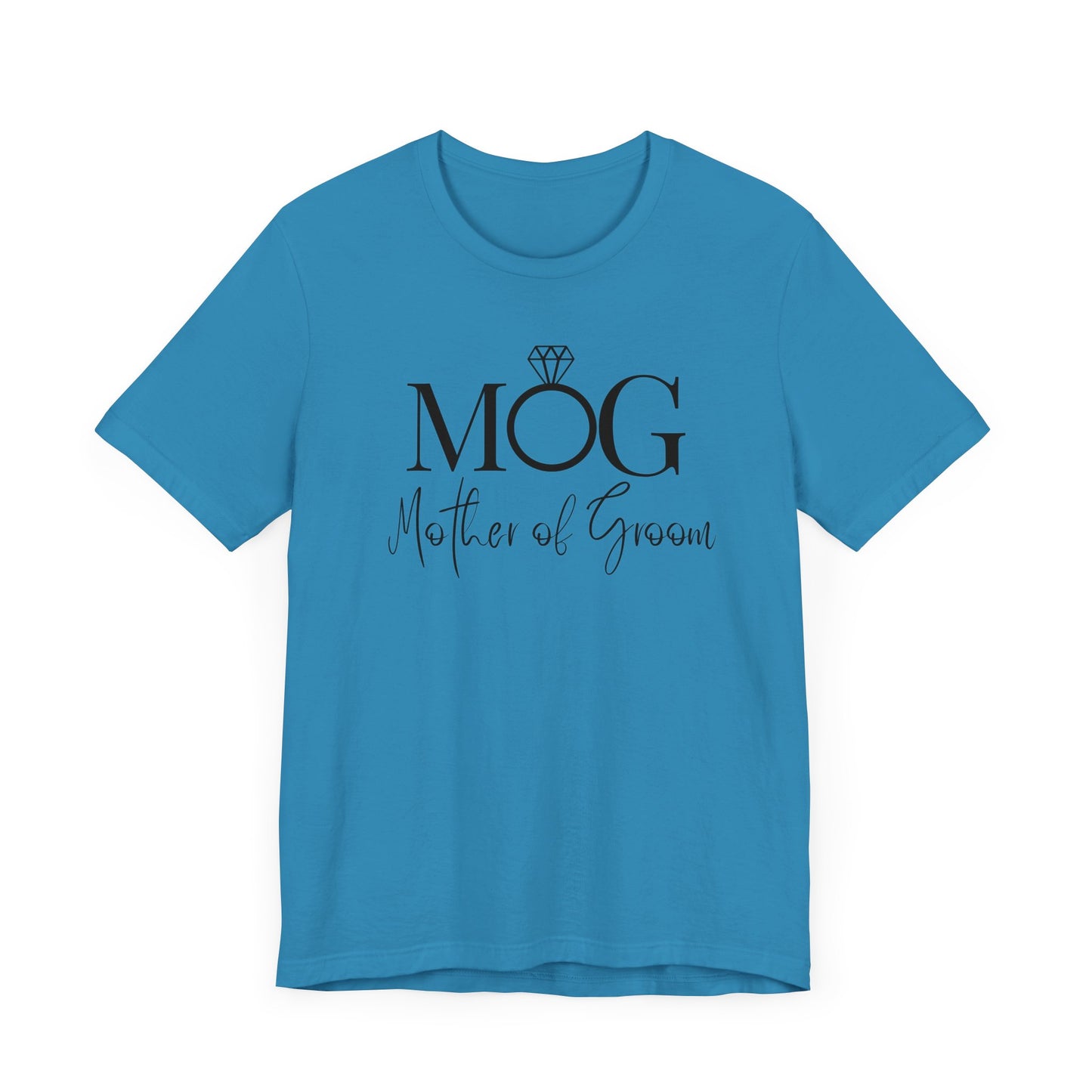 Mother of the groom of Unisex Jersey Short Sleeve Tee, bridal party shirt for grooms mother, wedding party shirts Express Delivery available