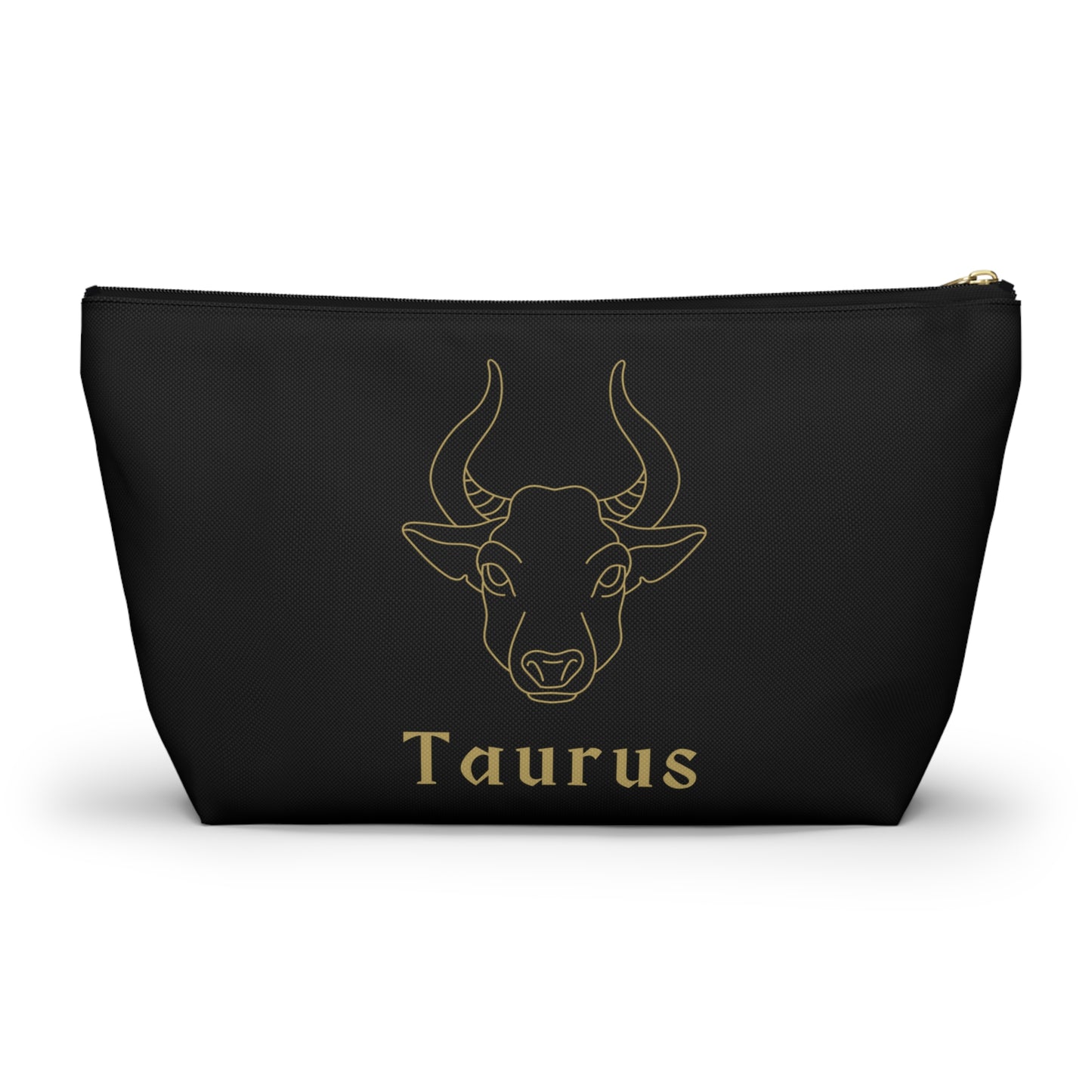 Taurus , zodiac sign , birthday gift, makeup bag , accessory bag