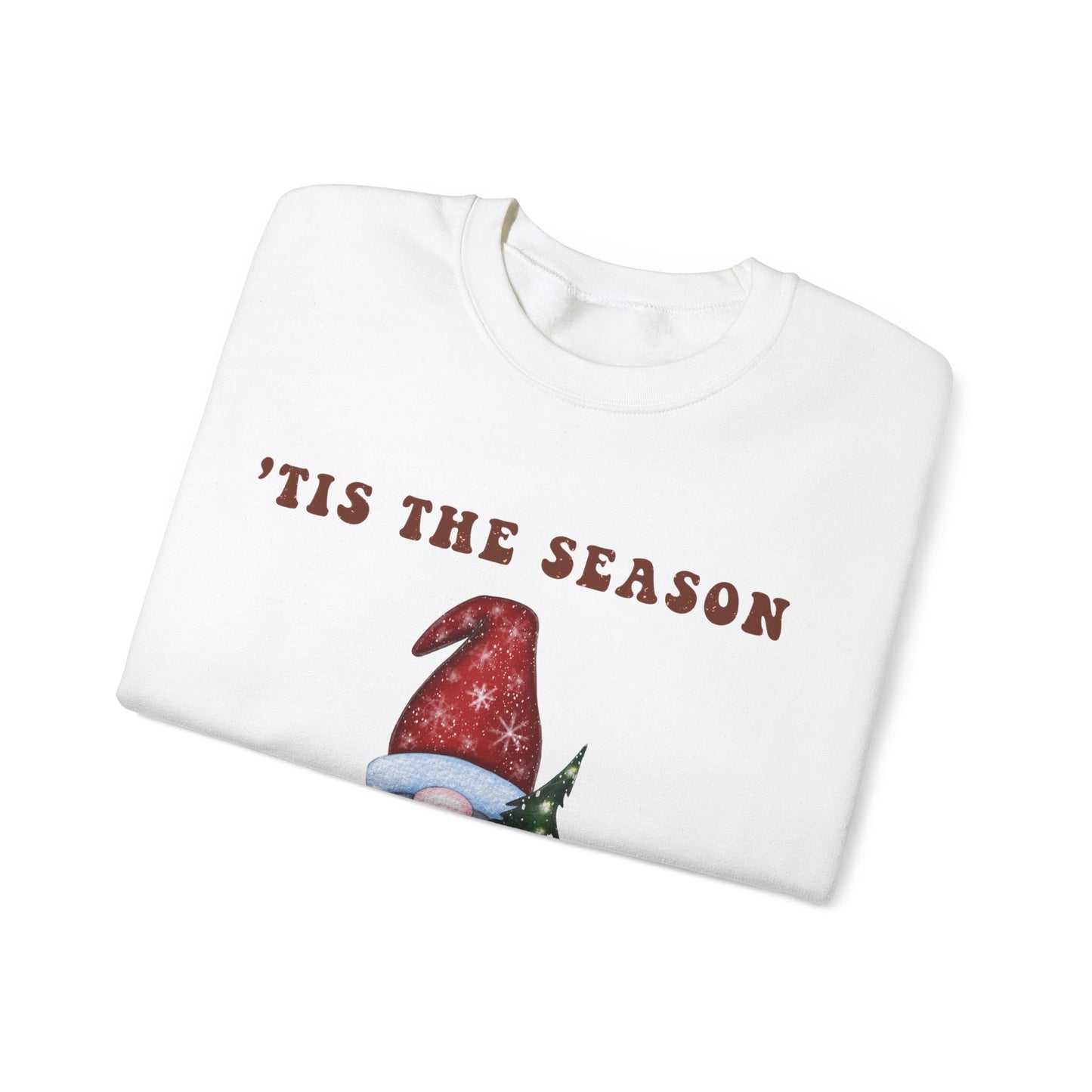 Christmas Gnome Sweatshirt, Tis the season, Christmas tree, Christmas shirt, holiday