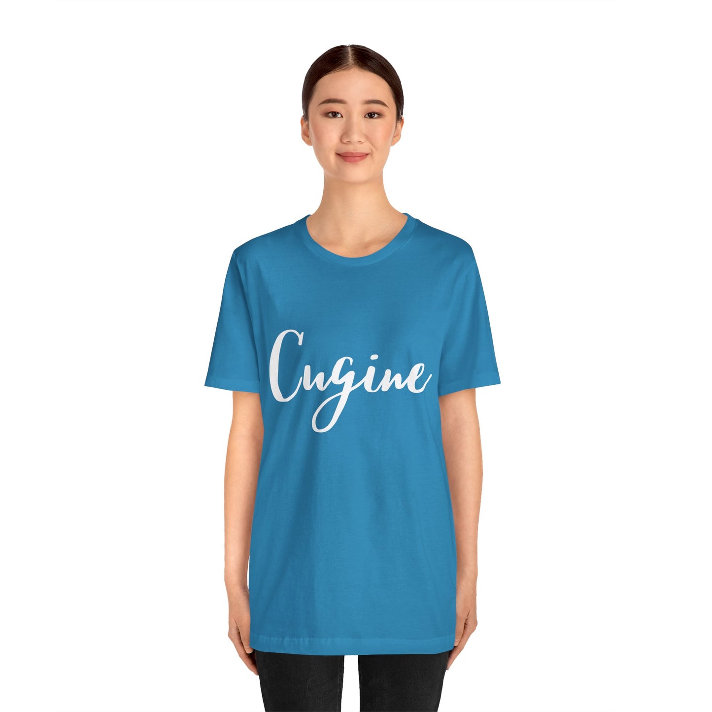 Cugine, cousin,  Italian , Short Sleeve Tee