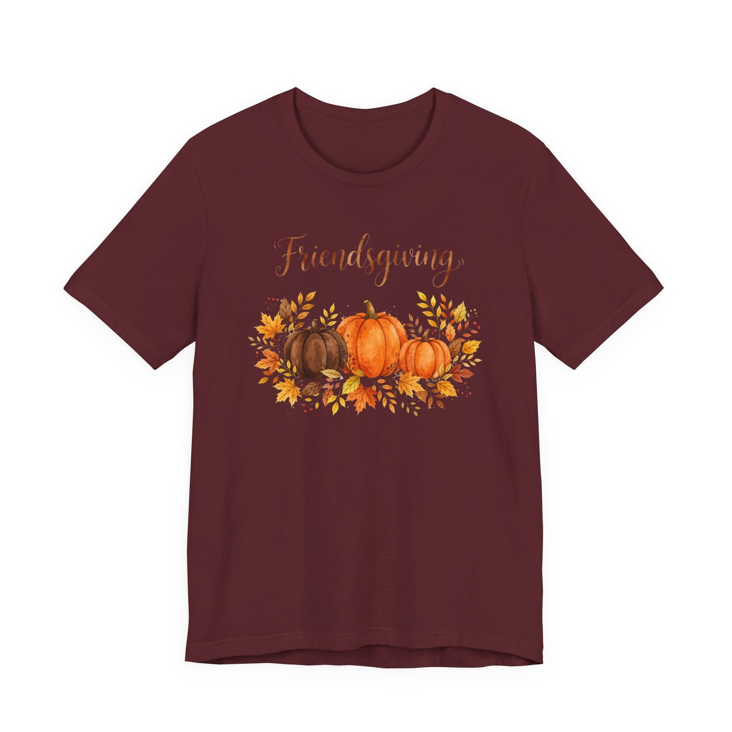 Friendsgiving Pumpkins Tee – Autumn Harvest Graphic T-Shirt